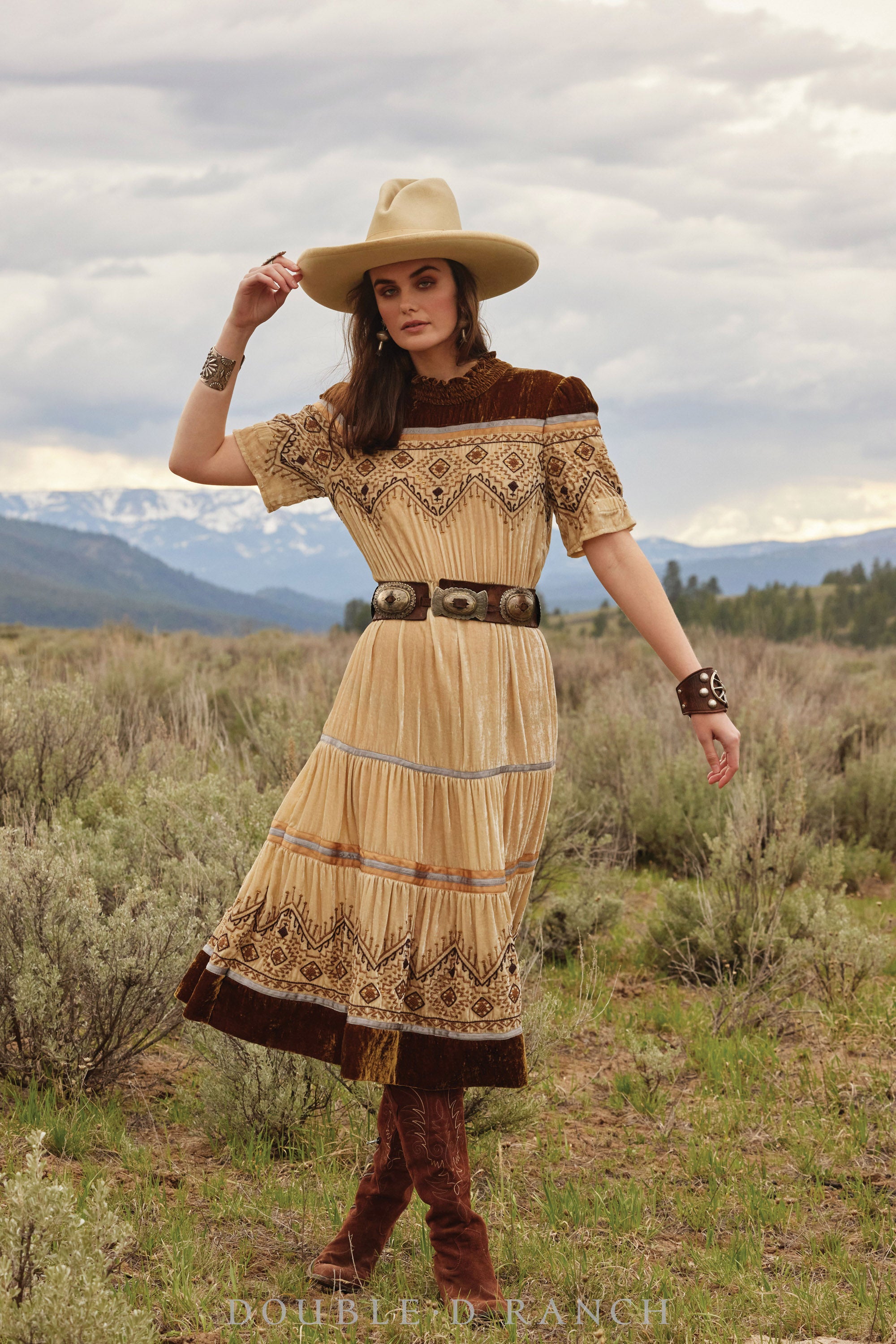 Double D Ranch - Santa Fe Dress – Snagged & Bagged