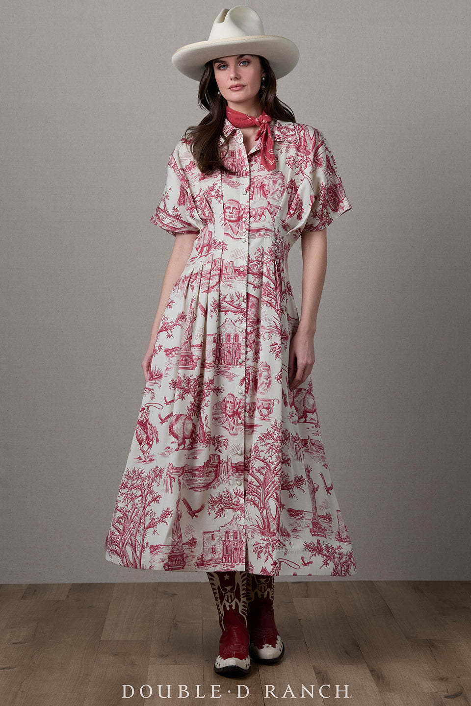 Dress, America The Beautiful Toile