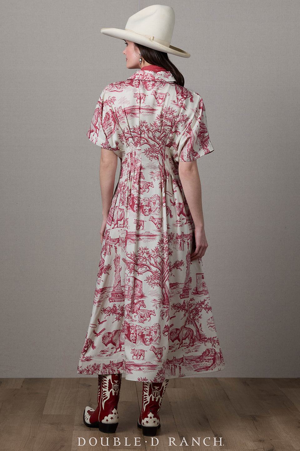 Dress, America The Beautiful Toile