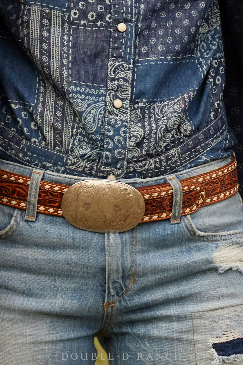 Vintage Western Belt Buckle