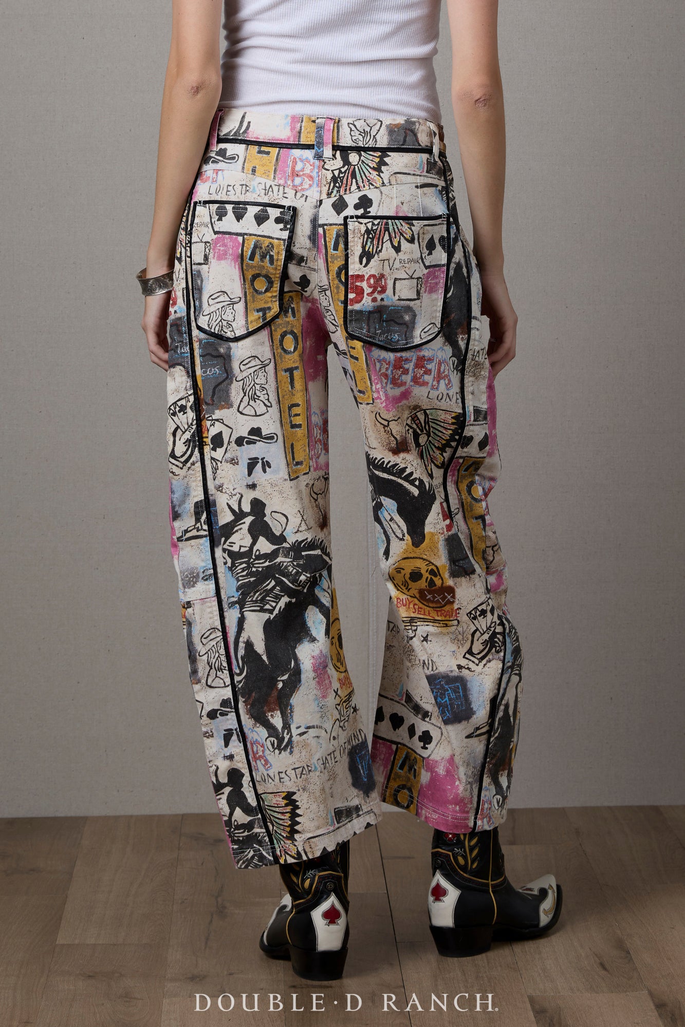 Pant, Cowboy Graffiti Denim