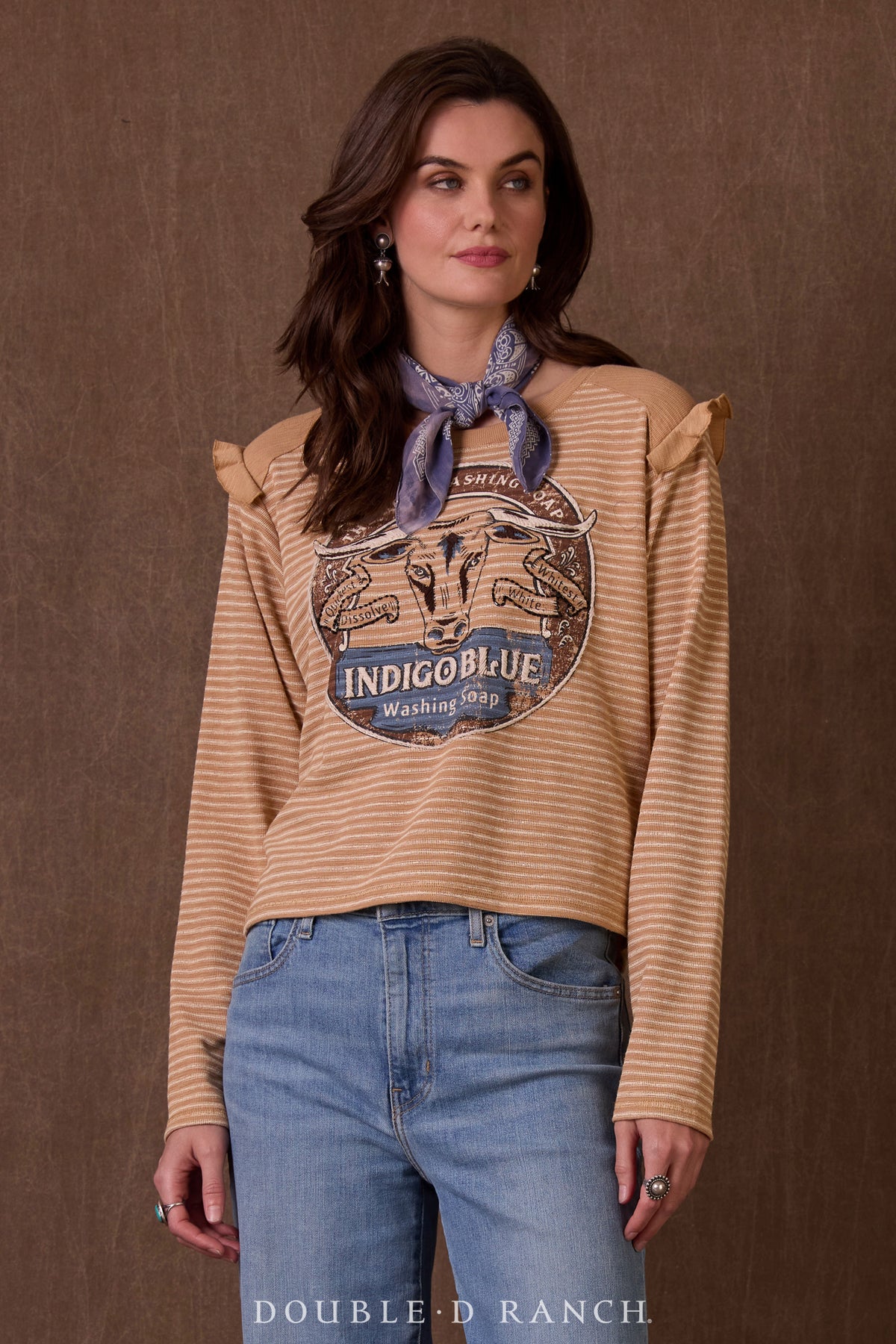 Top, Indigo Blue Washing Soap