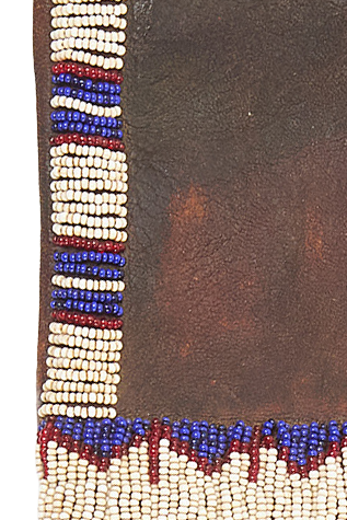 Bag, Native American, Pipe, Beaded, Pictorial, Artifact, Early 20th Century, 1492