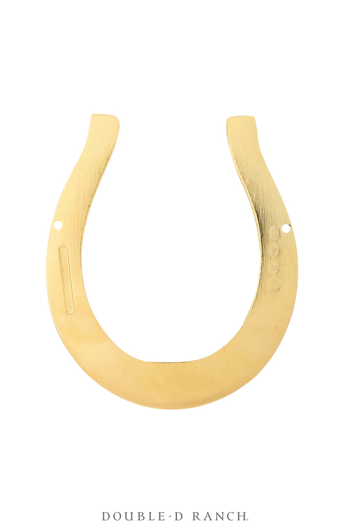 Art, Sculpture, Horseshoe, 24K Gold Electroplate, Hallmark, New Old Stock, 1370