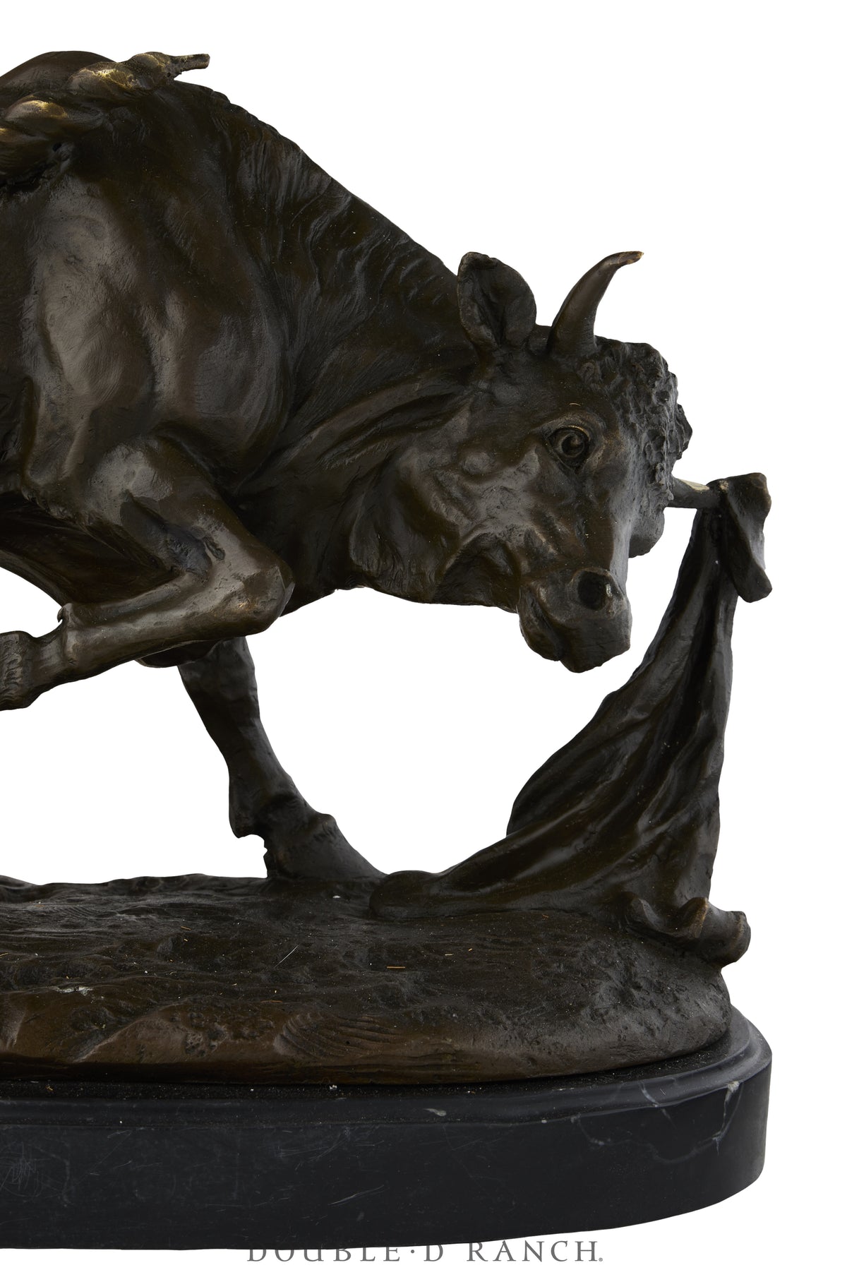 Art, Sculpture, Bronze, Charging Bull, Paul Comoléra, Vintage , 1374