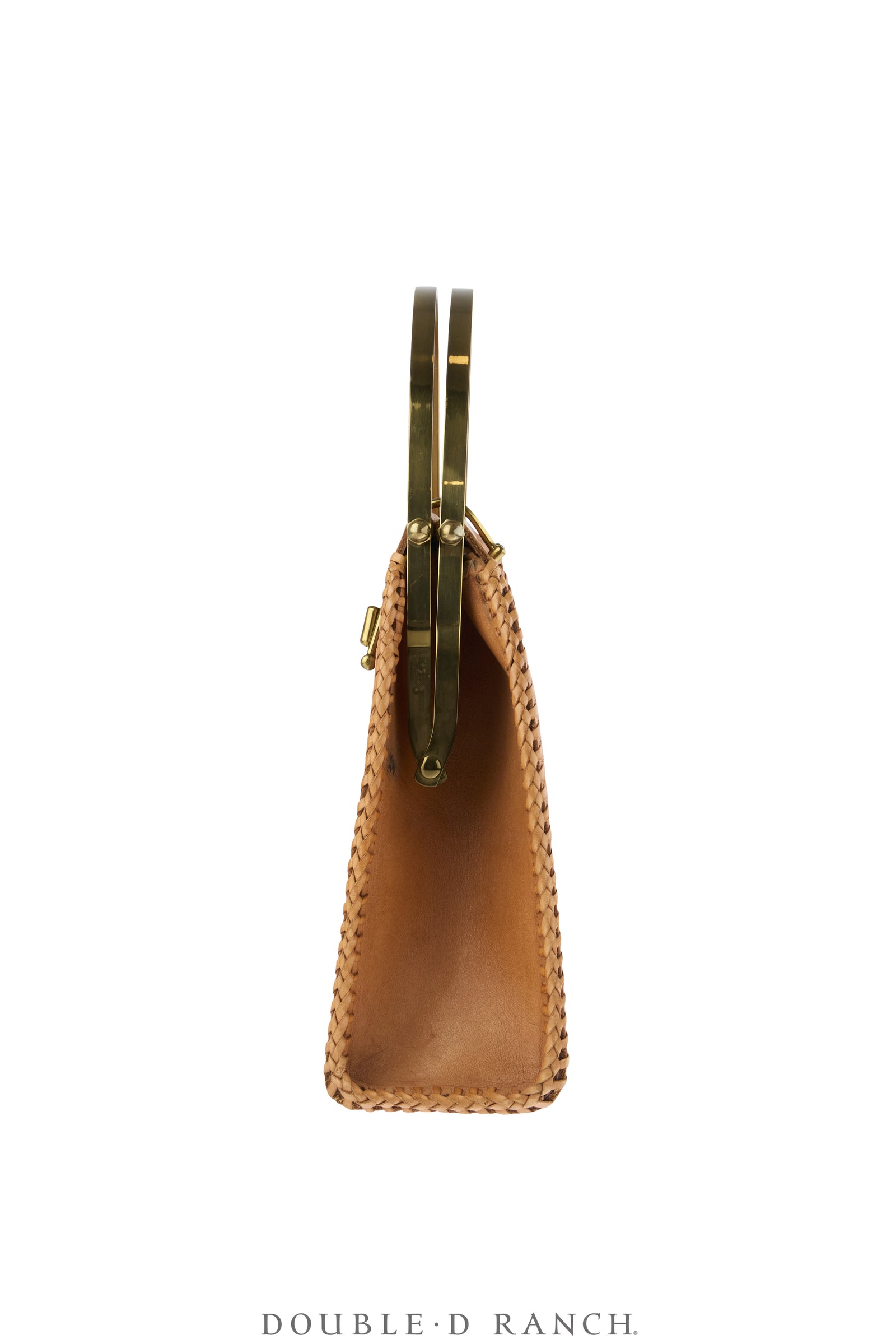 Bag, Handbag, Hand-tooled Leather, Vintage, 1473