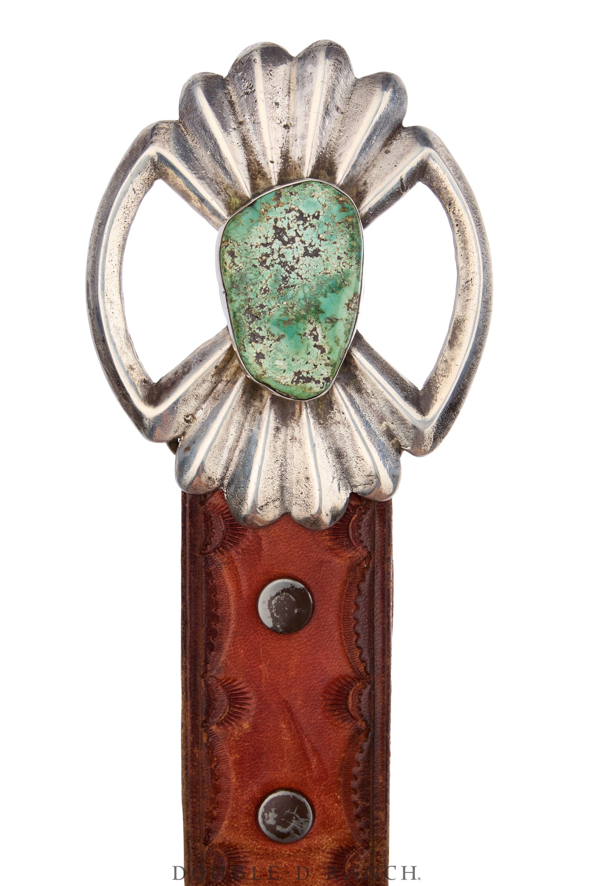 Belt, A Vintage, Cast, Turquoise, Untreated, Vintage, Early 20th Century, 1199
