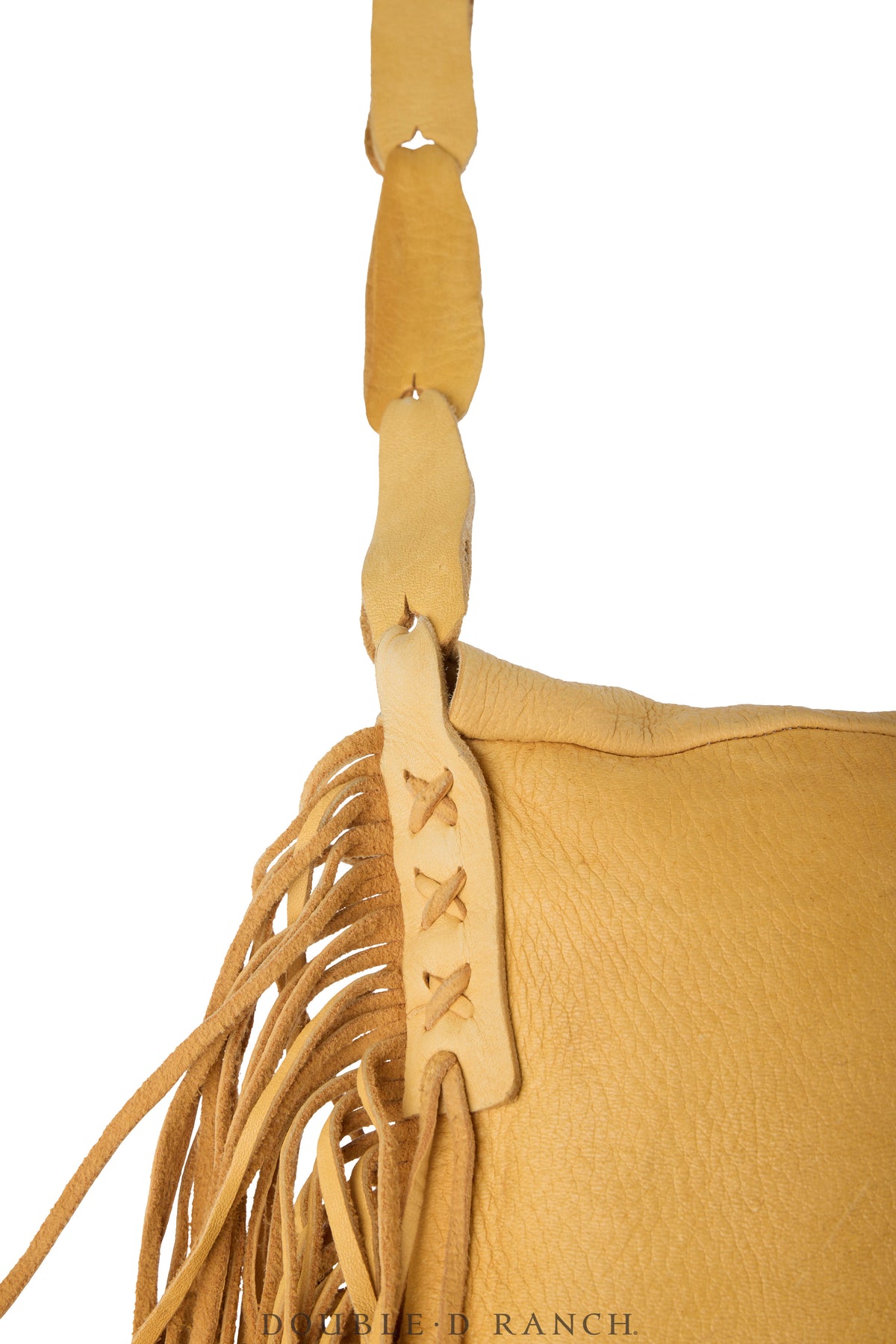 Bag, Possibles, Deerskin With Fringe, Vintage, 1404