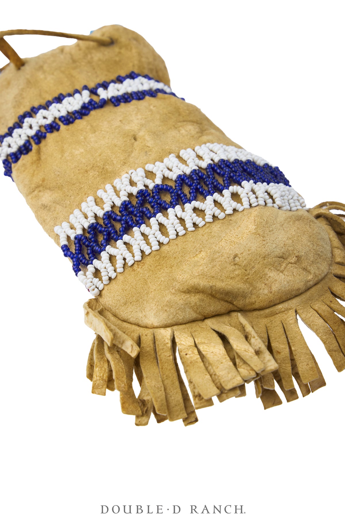 Bag, Medicine, Beaded, Deerskin, Vintage, 1500