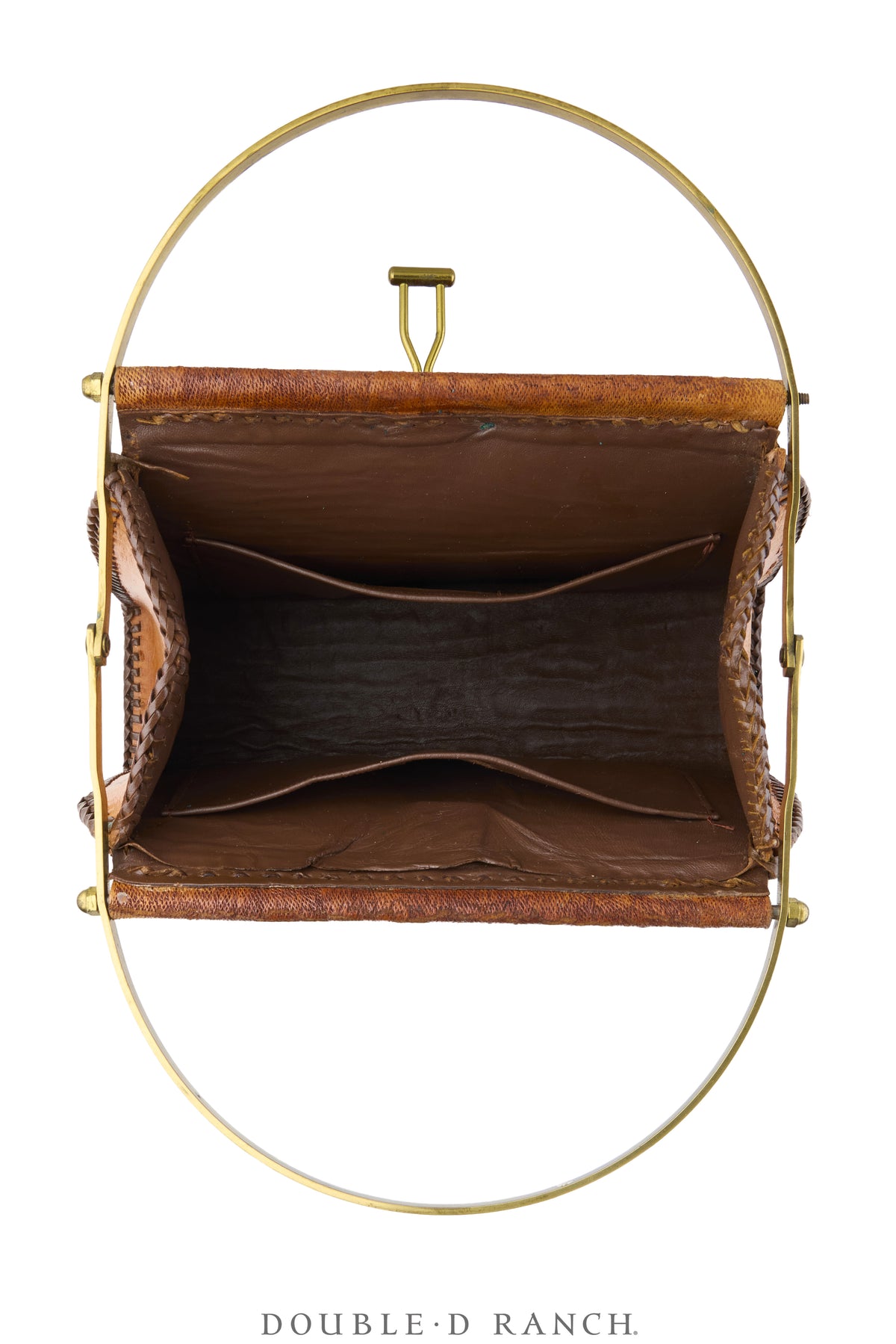 Bag, Handbag, Hand-tooled Leather, Vintage, 1501