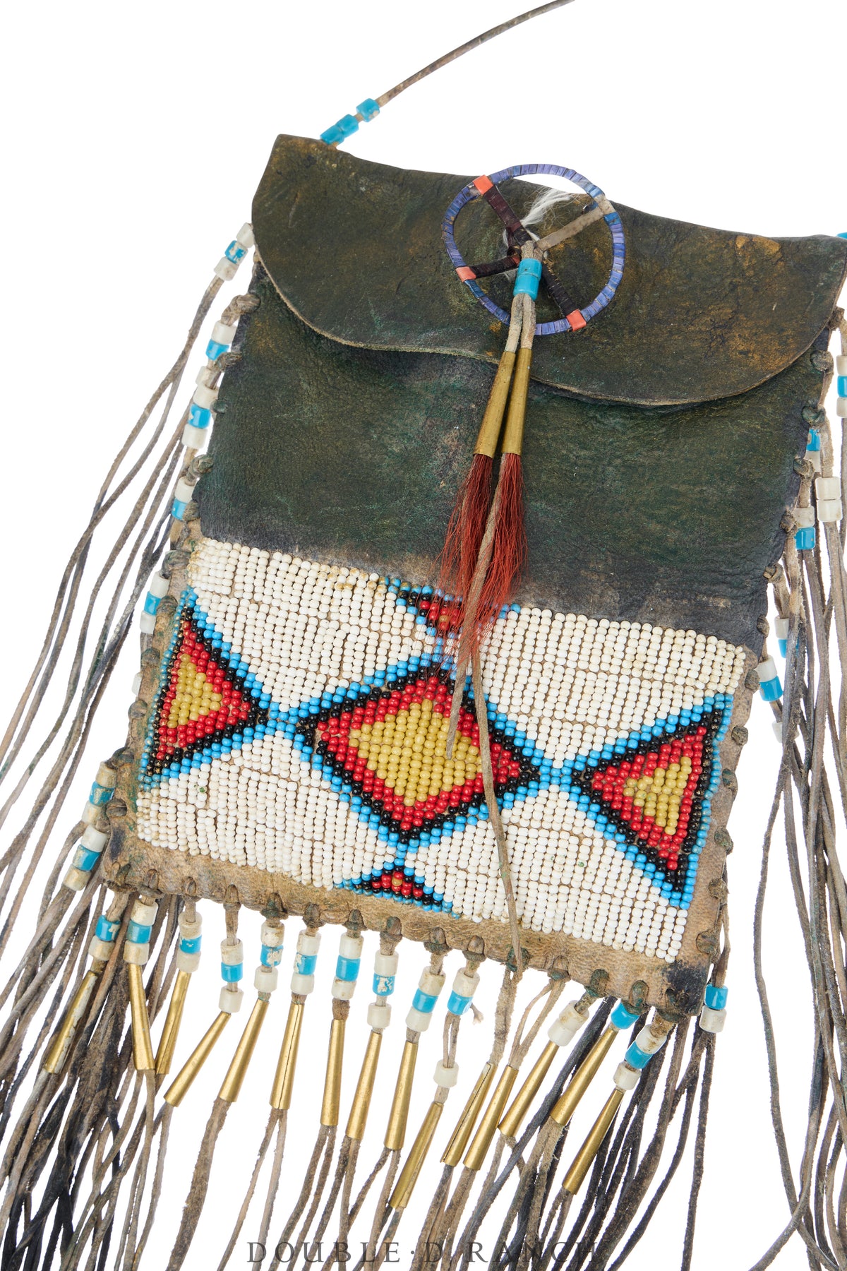 Bag, Beaded, Strike-a-Light, Plains, Beaded, Vintage, 1475