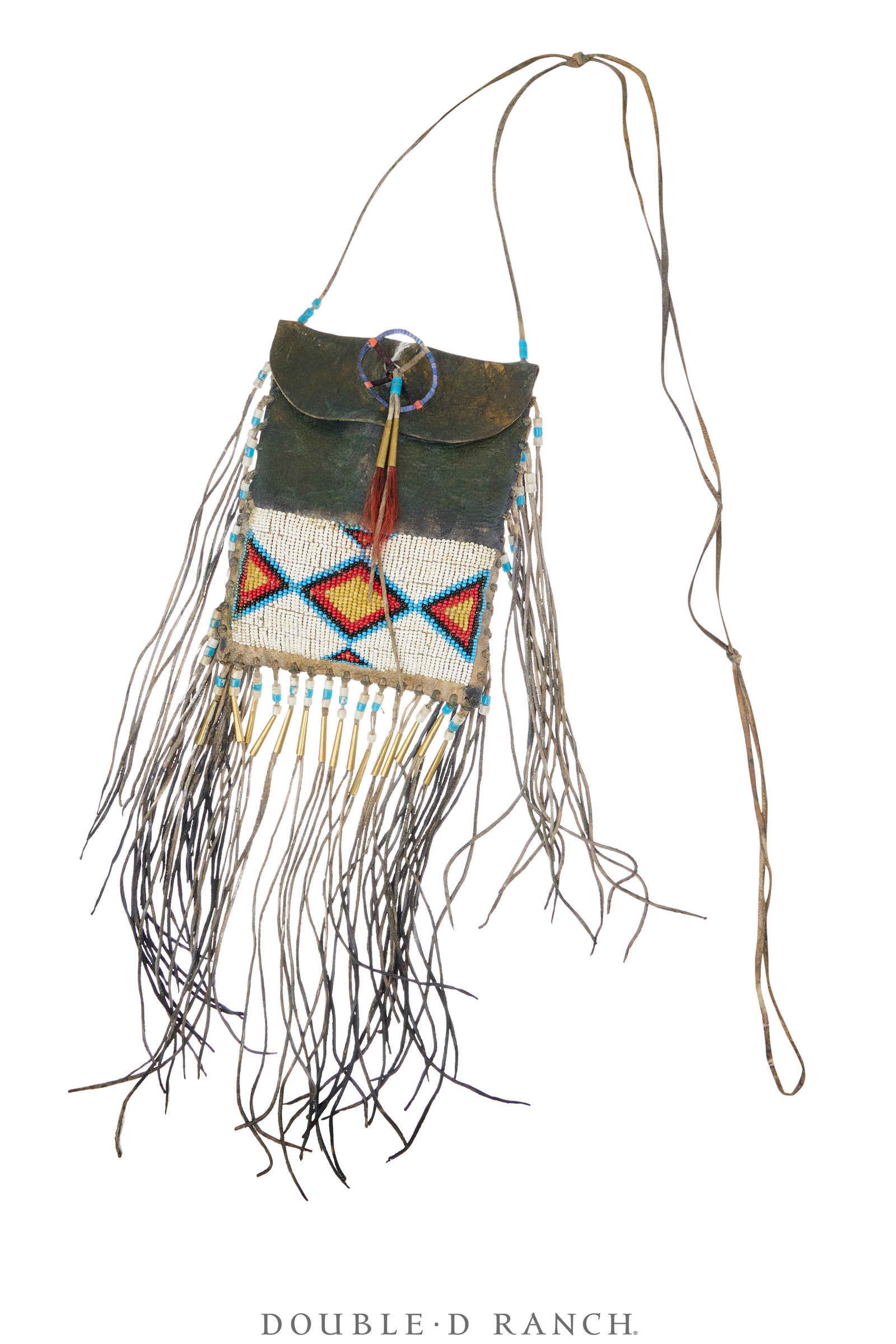 Bag, Beaded, Strike-a-Light, Plains, Beaded, Vintage, 1475