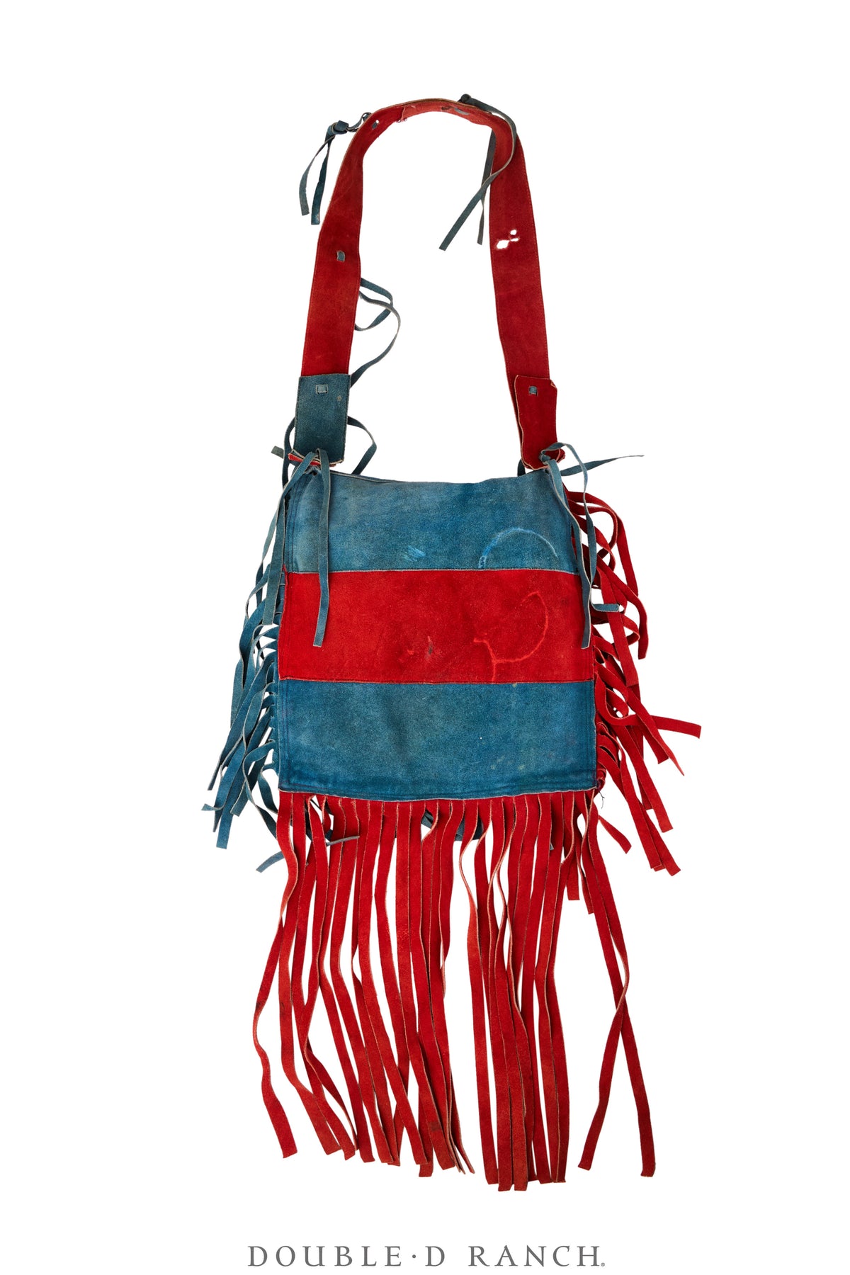 Bag, Messenger, Patriotic, Fringed, Vintage ‘70s, 1463