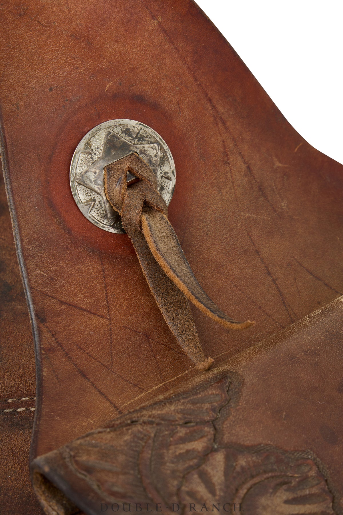 Bag, Saddle Bags, Hand Tooled, Ruckmann Hallmark, Leather, Vintage, 1476