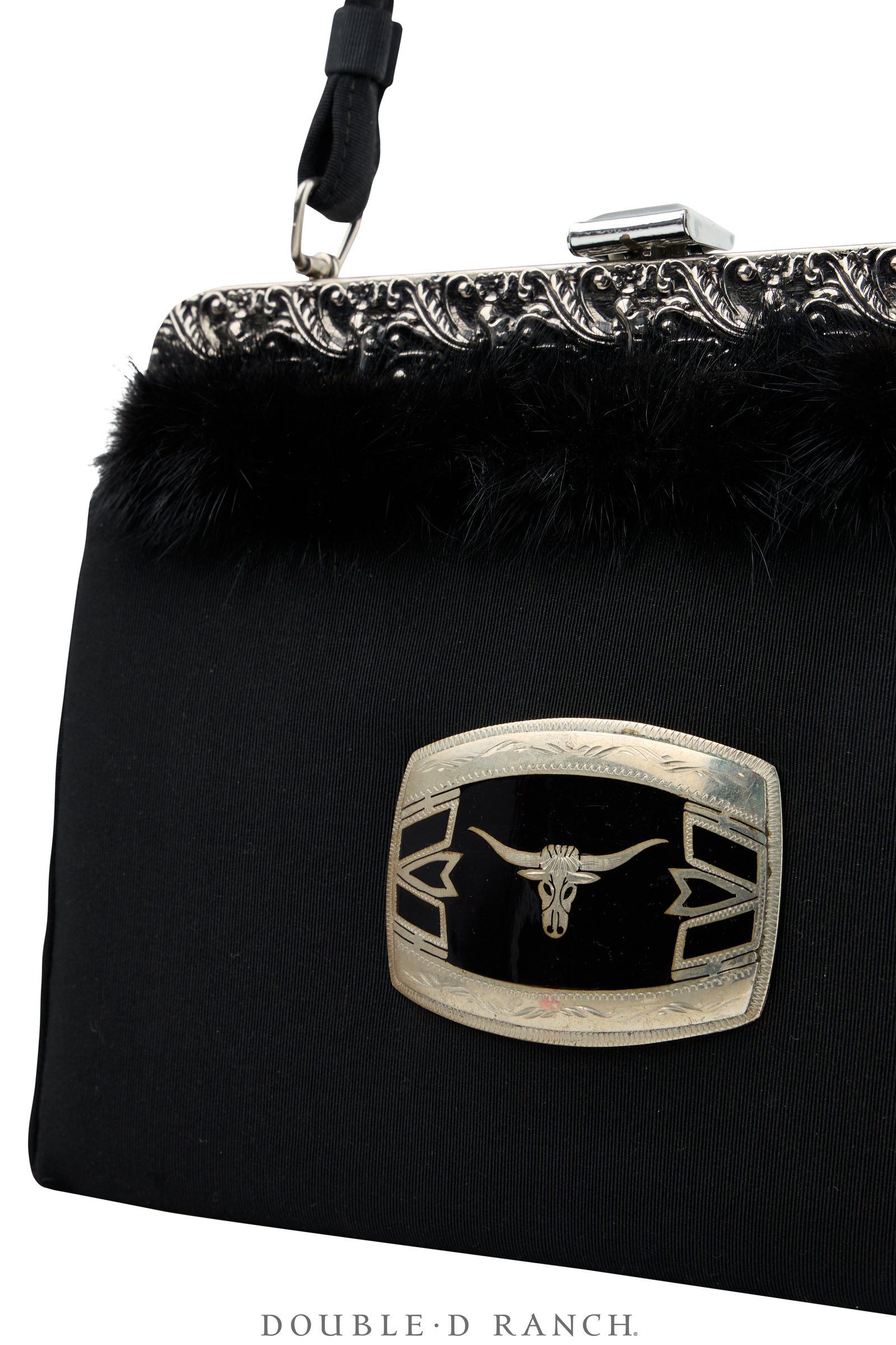 Bag, Silver Label, Canvas with Longhorn Buckle, Repurposed, 1480