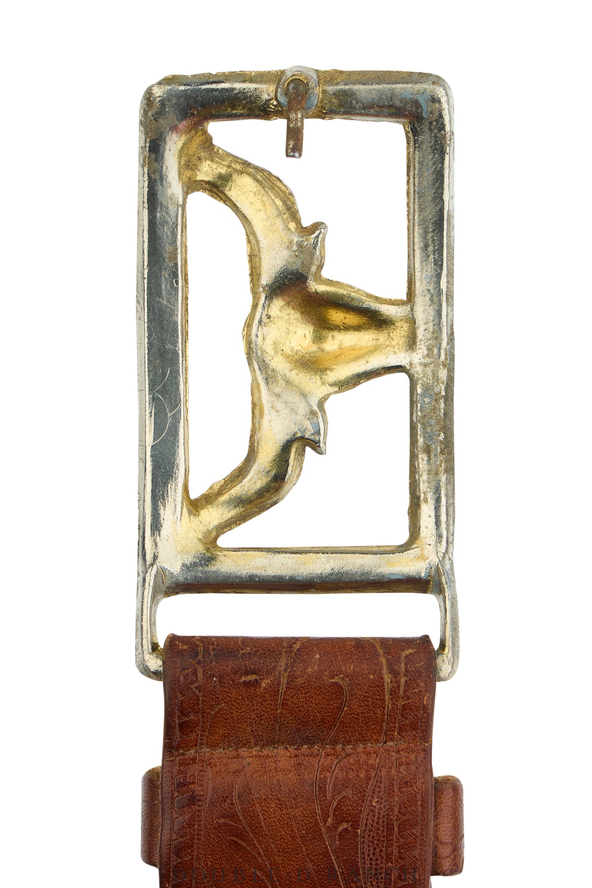 Belt, A Vintage, Buckle Kitsch, Longhorn, Vintage, 1032
