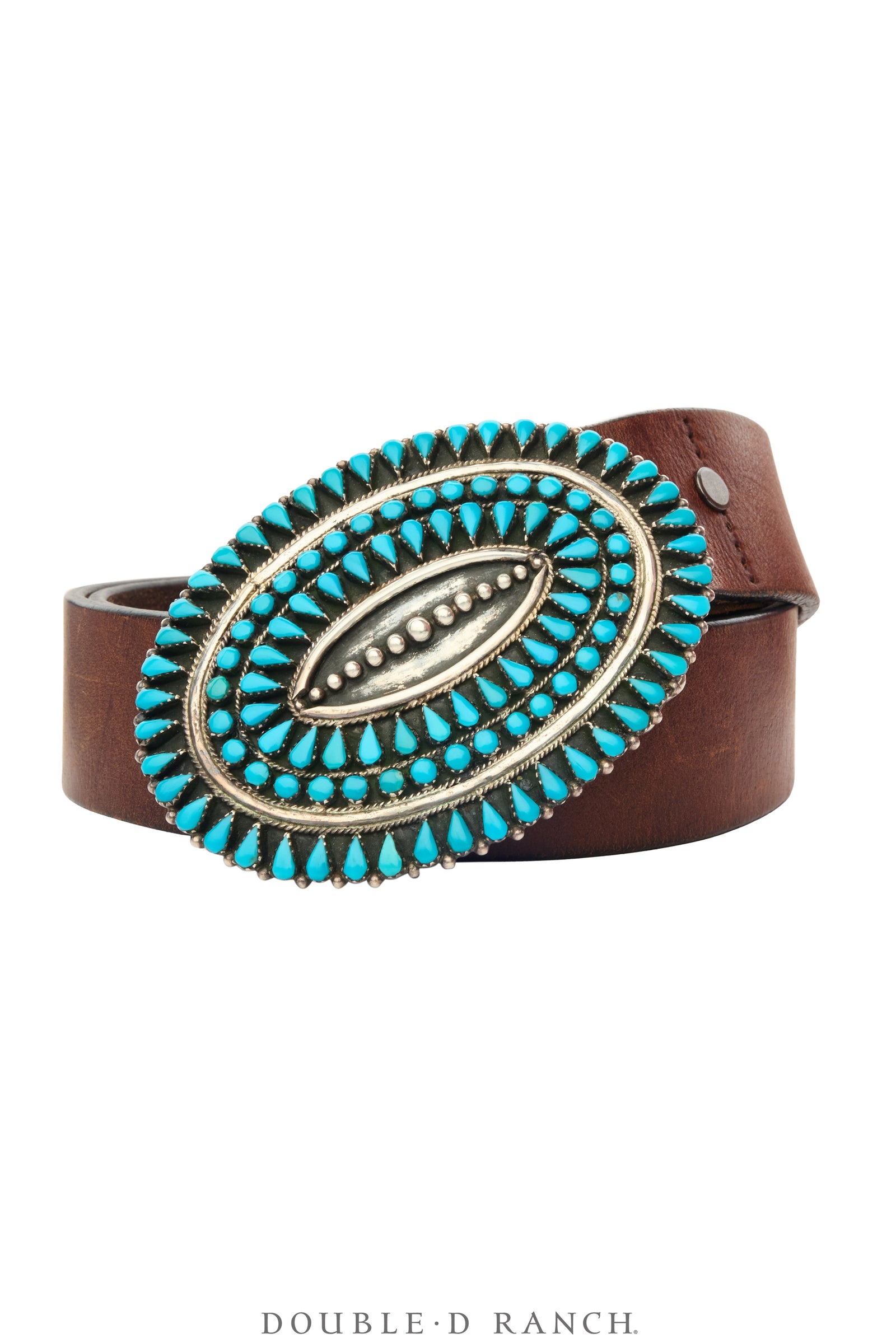 Belt, A Vintage, Buckle, Turquoise, Needlepoint, Hallmark, Vintage, 1035
