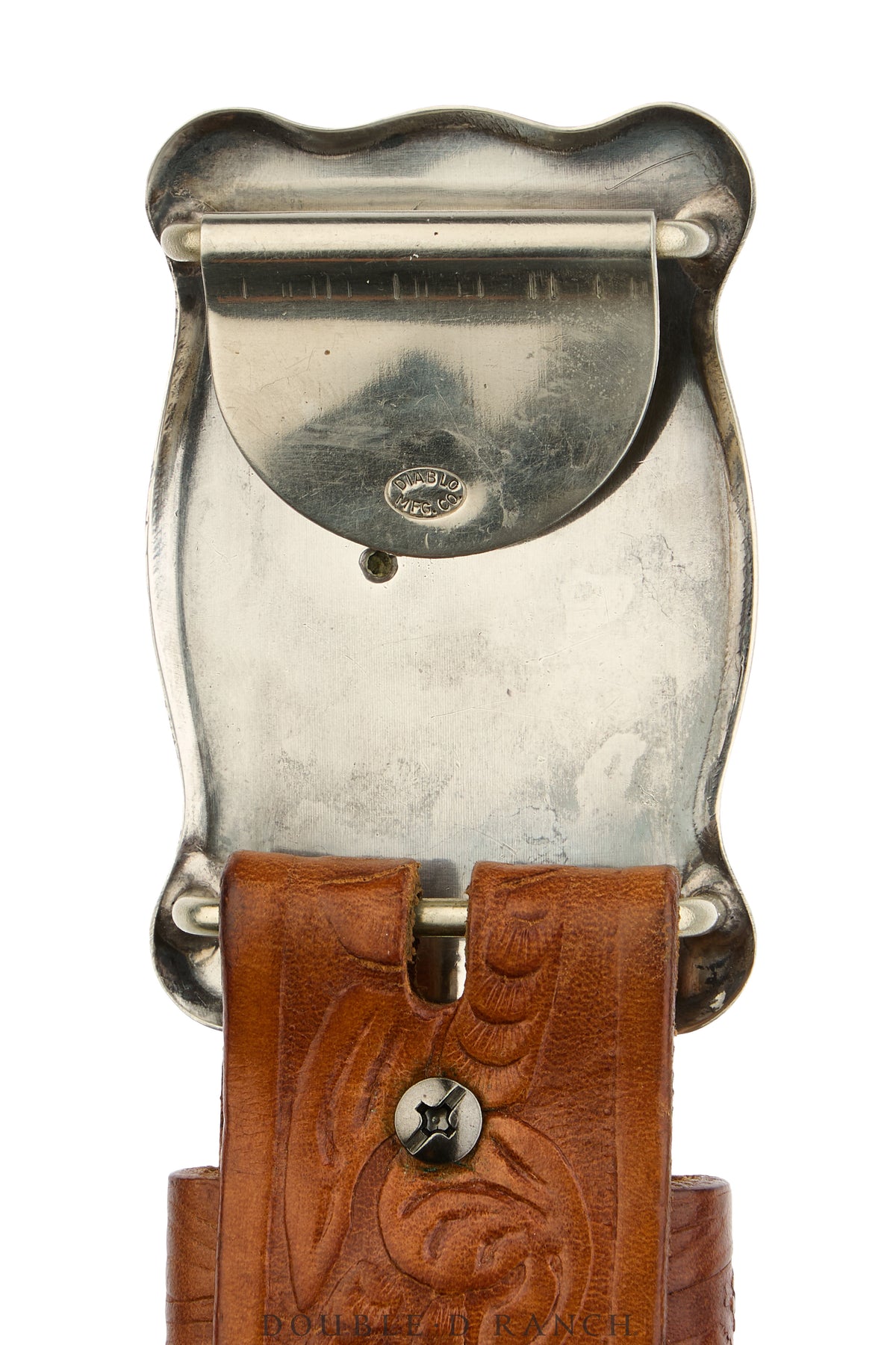 Belt, A Vintage, Buckle, Engraved, Quarter Horse, Hallmark, Vintage, 1054