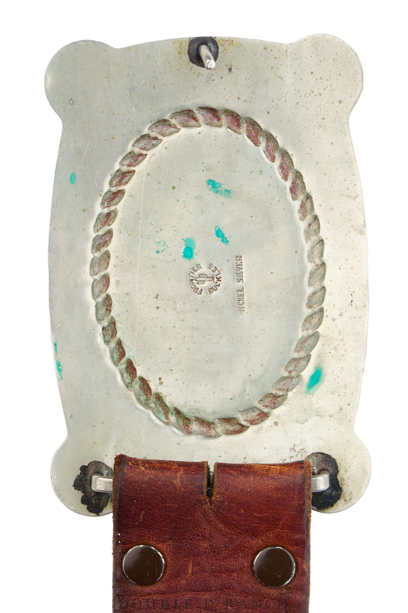 Belt, A Vintage, Buckle Kitsch, Horse, Cutting, Vintage, 1074