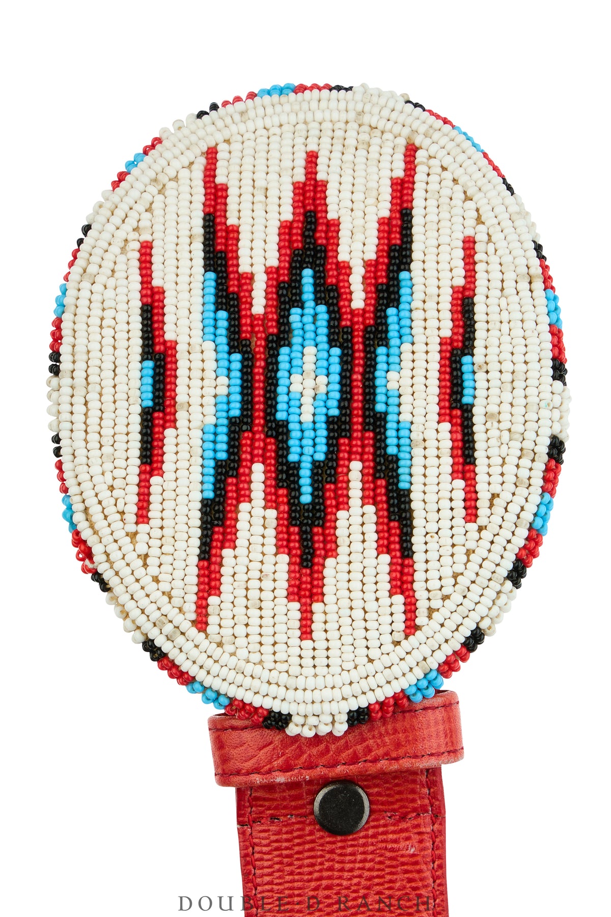 Belt, A Vintage, Buckle Kitsch, Patriotic, Beaded, Vintage, 1080
