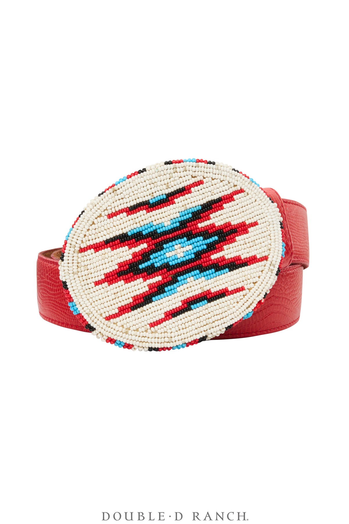 Belt, A Vintage, Buckle Kitsch, Patriotic, Beaded, Vintage, 1080