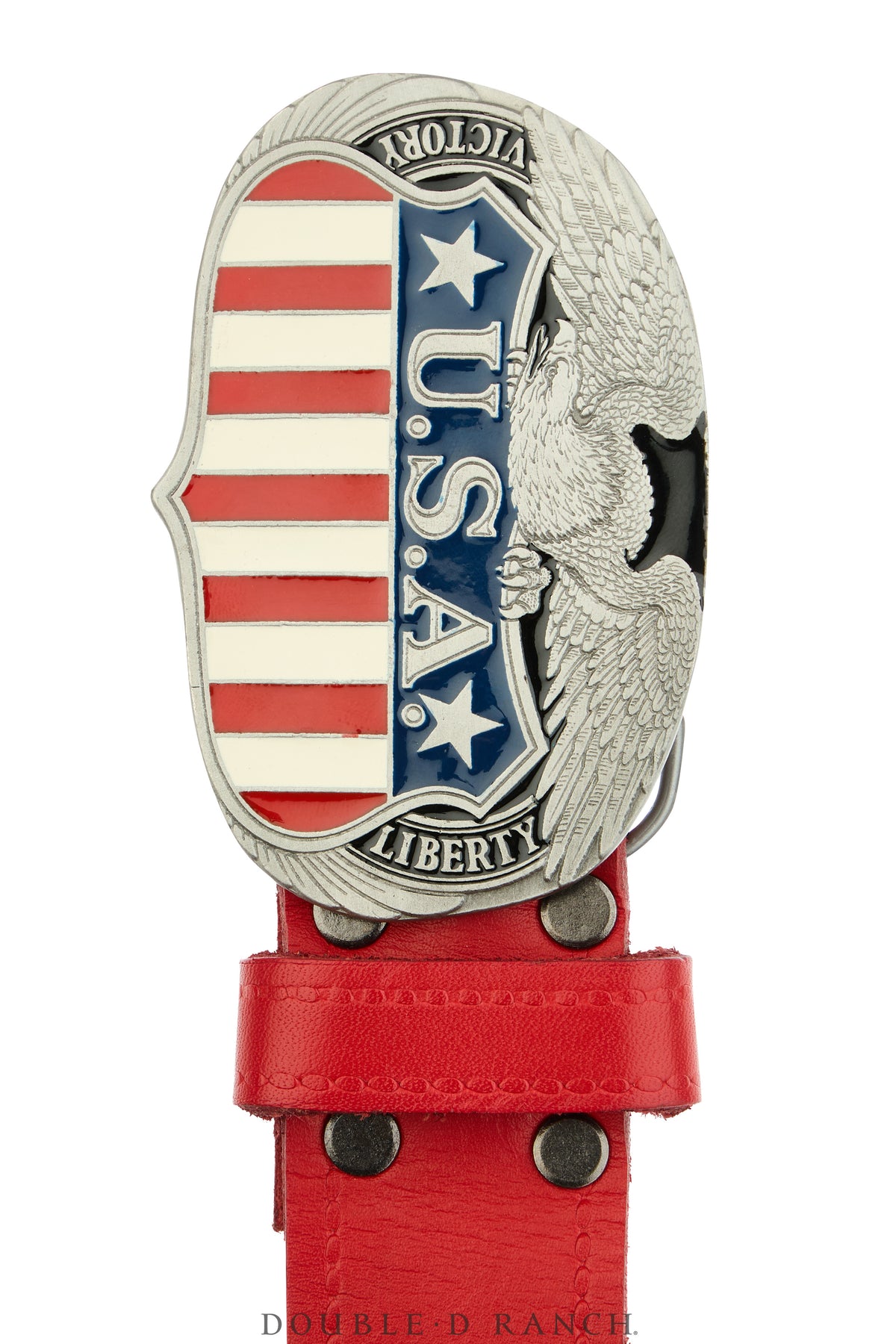 Belt, A Vintage, Buckle Kitsch, Patriotic, Vintage, 1084