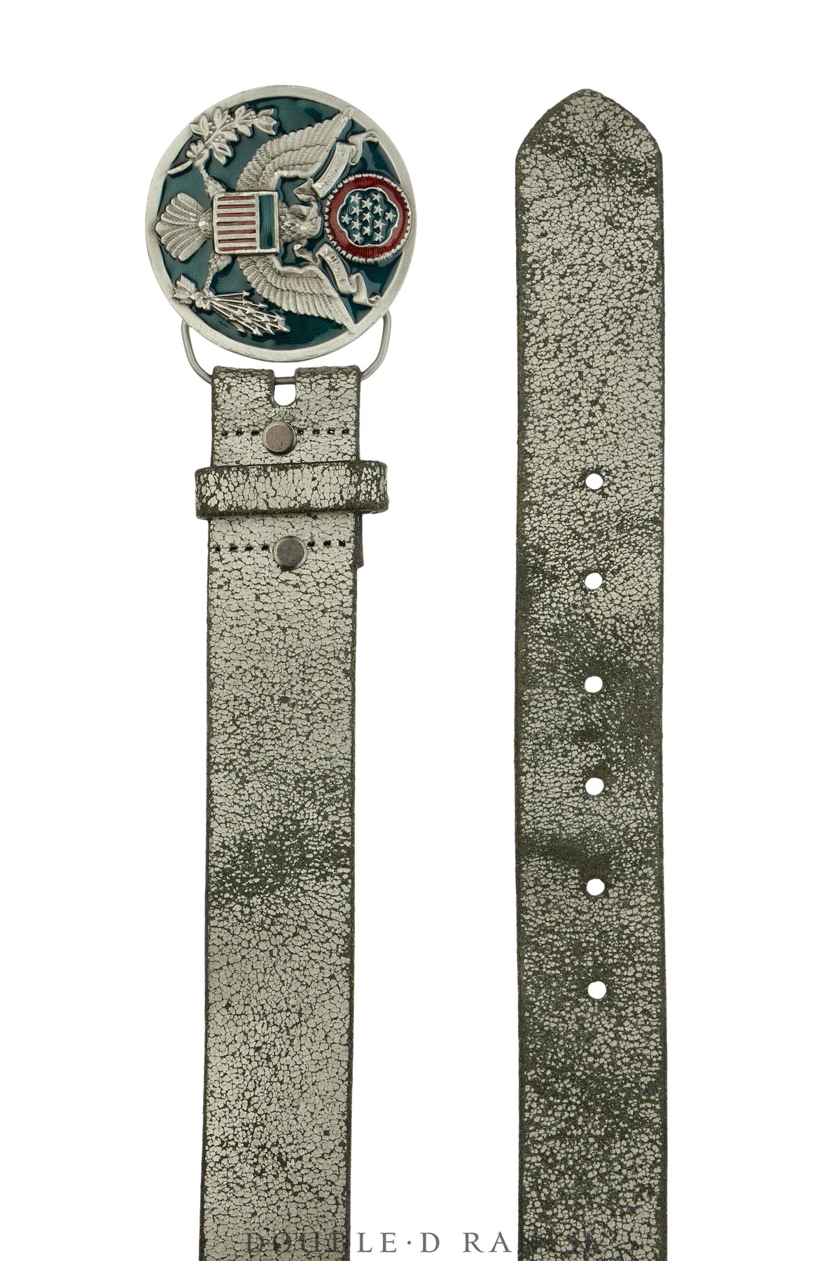 Belt, A Vintage, Buckle Kitsch, Patriotic, Vintage, 1088