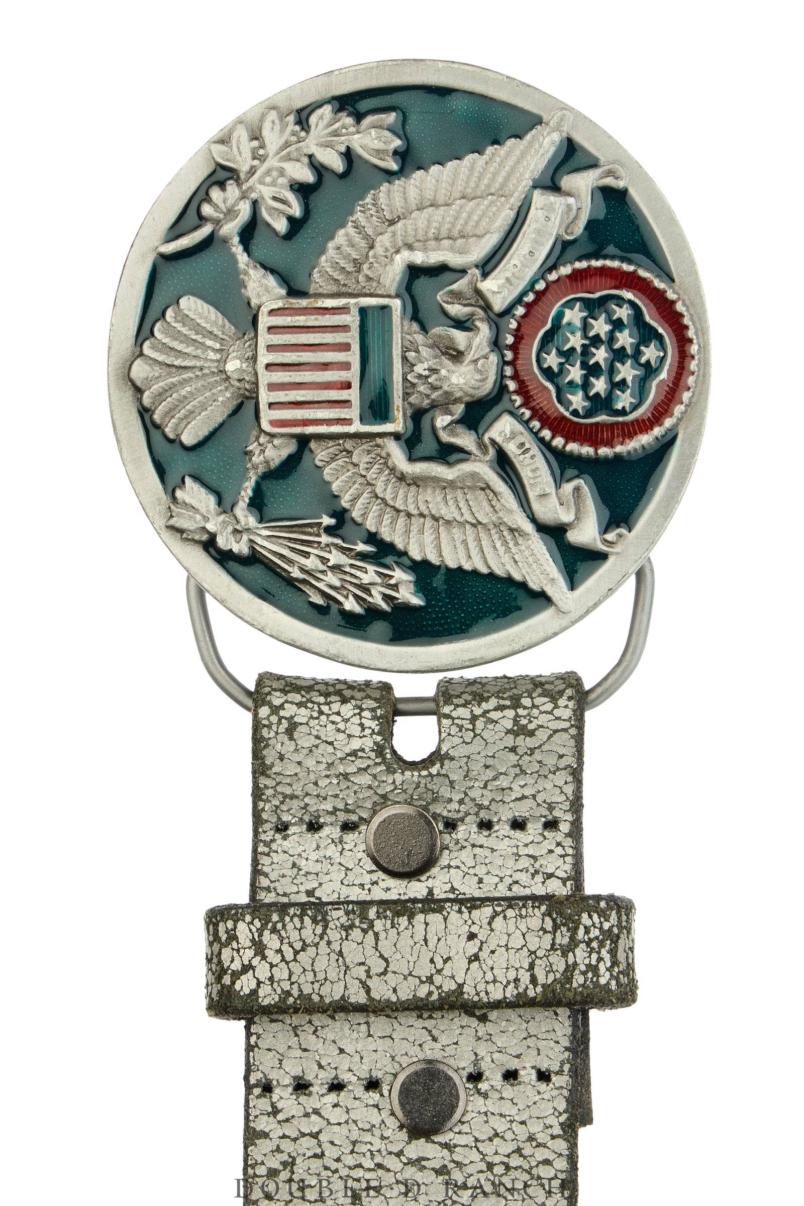 Belt, A Vintage, Buckle Kitsch, Patriotic, Vintage, 1088