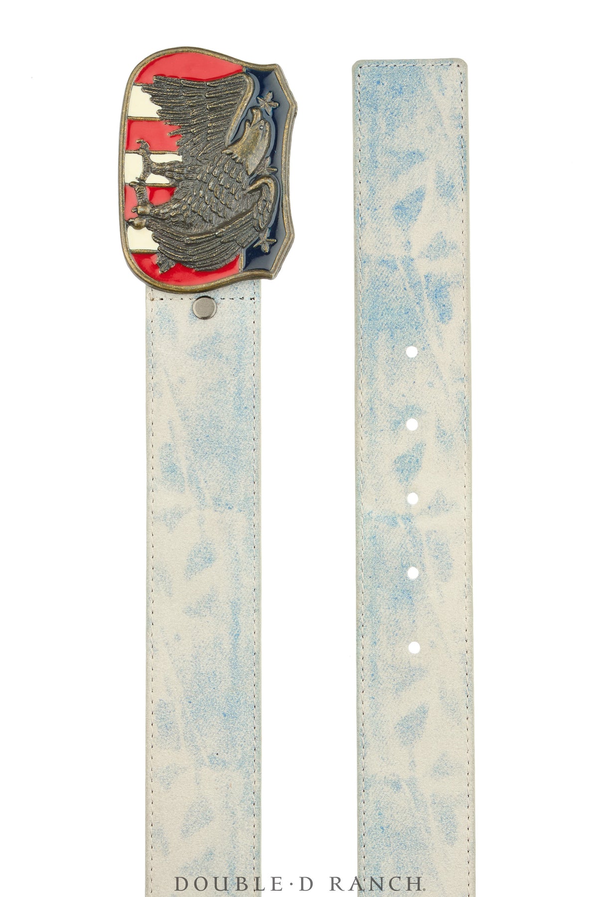 Belt, A Vintage, Buckle Kitsch, Patriotic, Vintage, 1089B