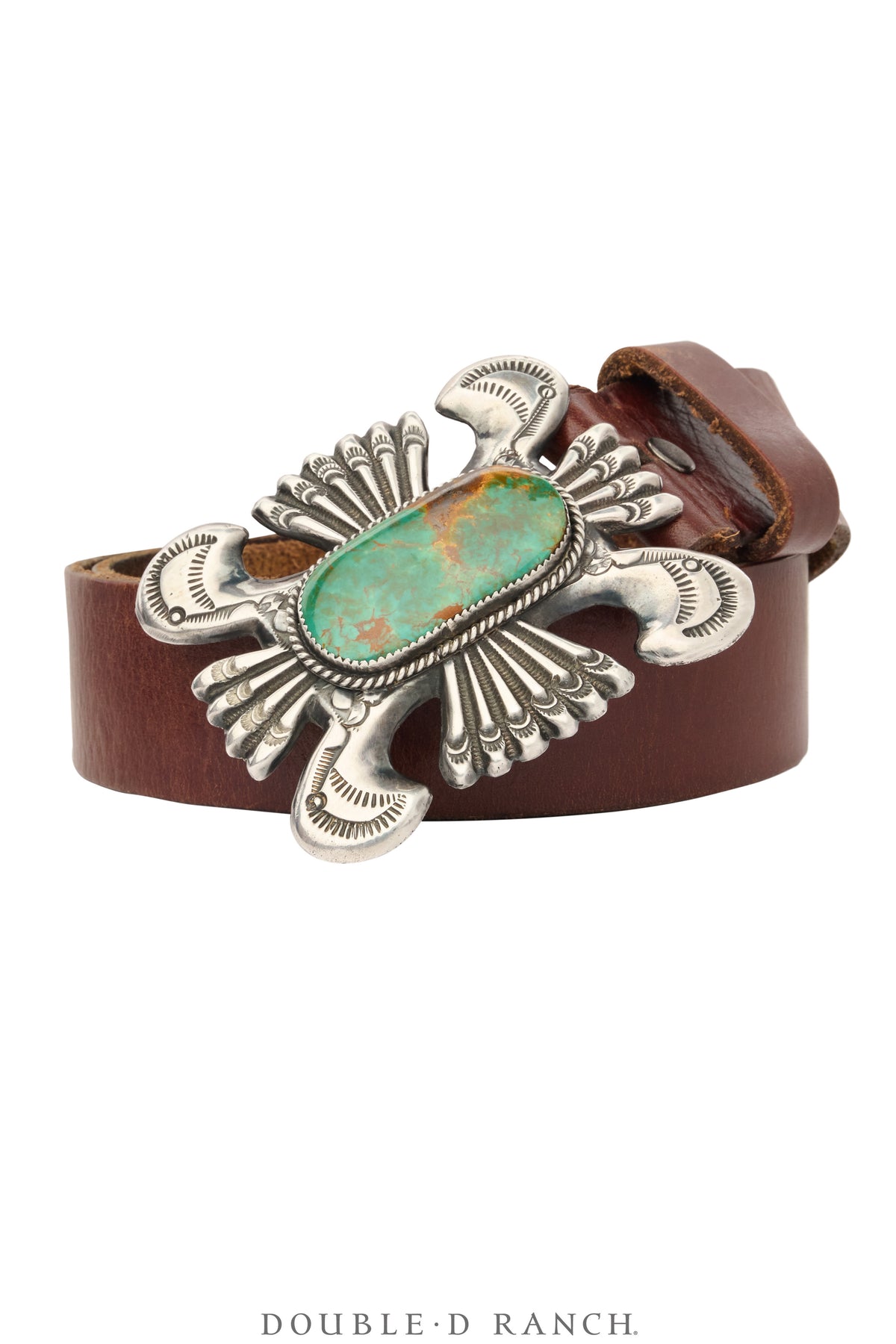 Belt, A Vintage, Buckle, Cast, Turquoise, Hallmark, Vintage, 1099
