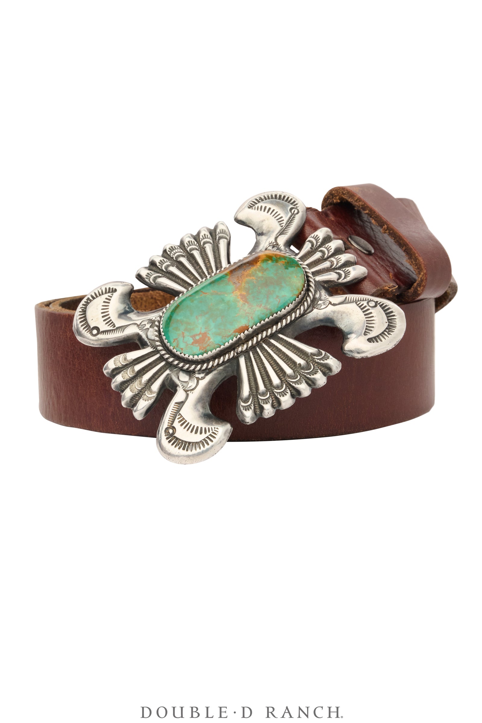 Belt, A Vintage, Buckle, Cast, Turquoise, Hallmark, Vintage, 1099