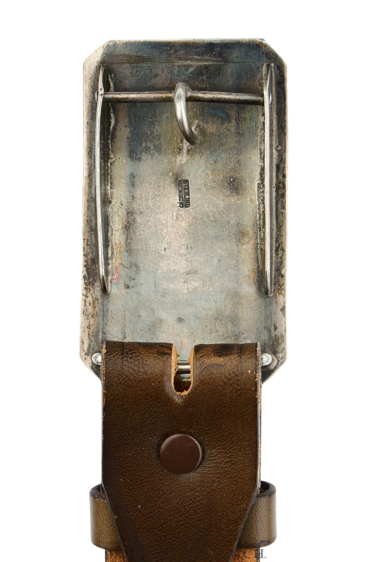 Belt, A Vintage, Buckle, Western, Horse Bucking, Vintage, 1113