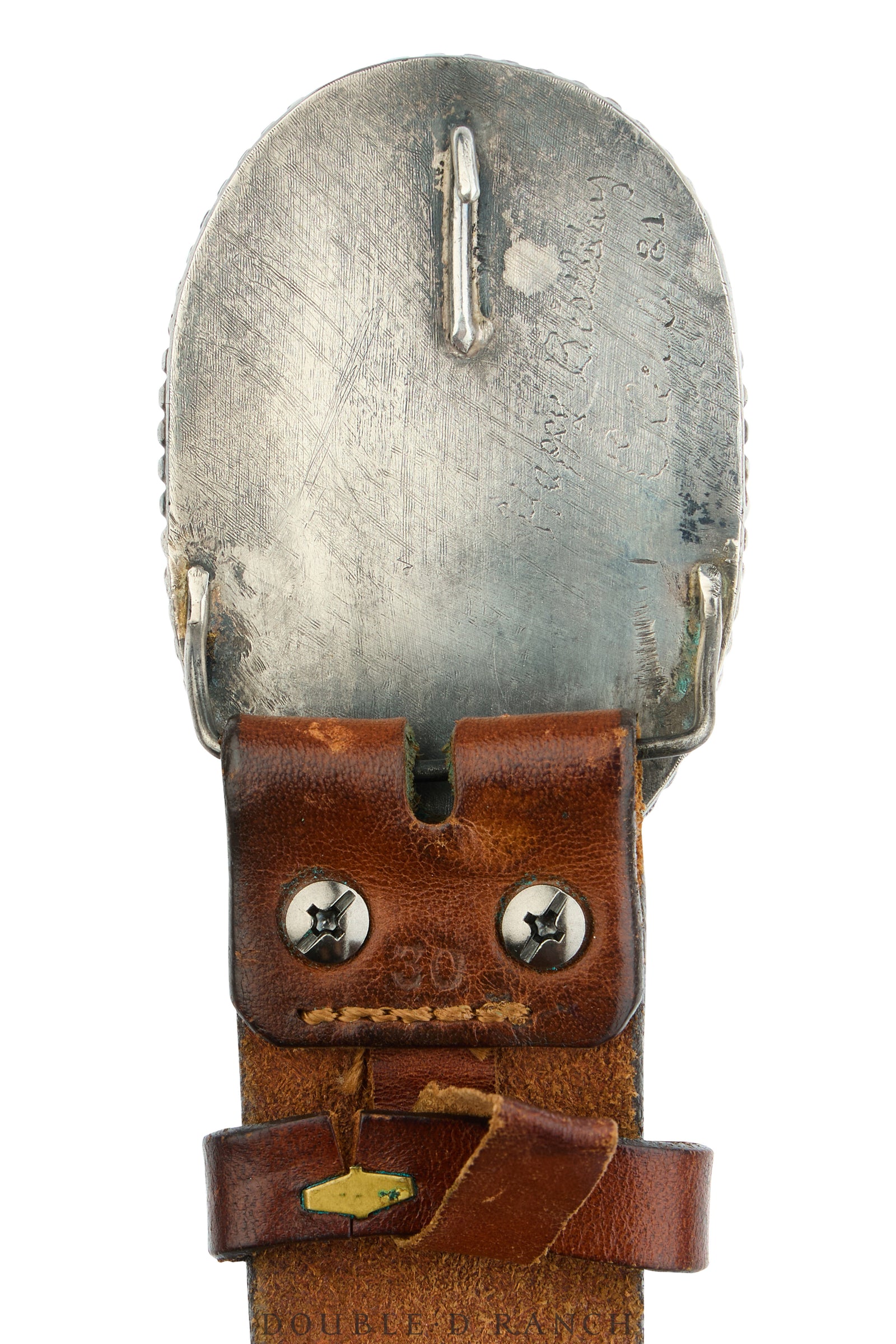 Belt, A Vintage, Cast, Buckle, Turquoise, Eagle, Patriotic, Mark, Vintage ‘81, 1122