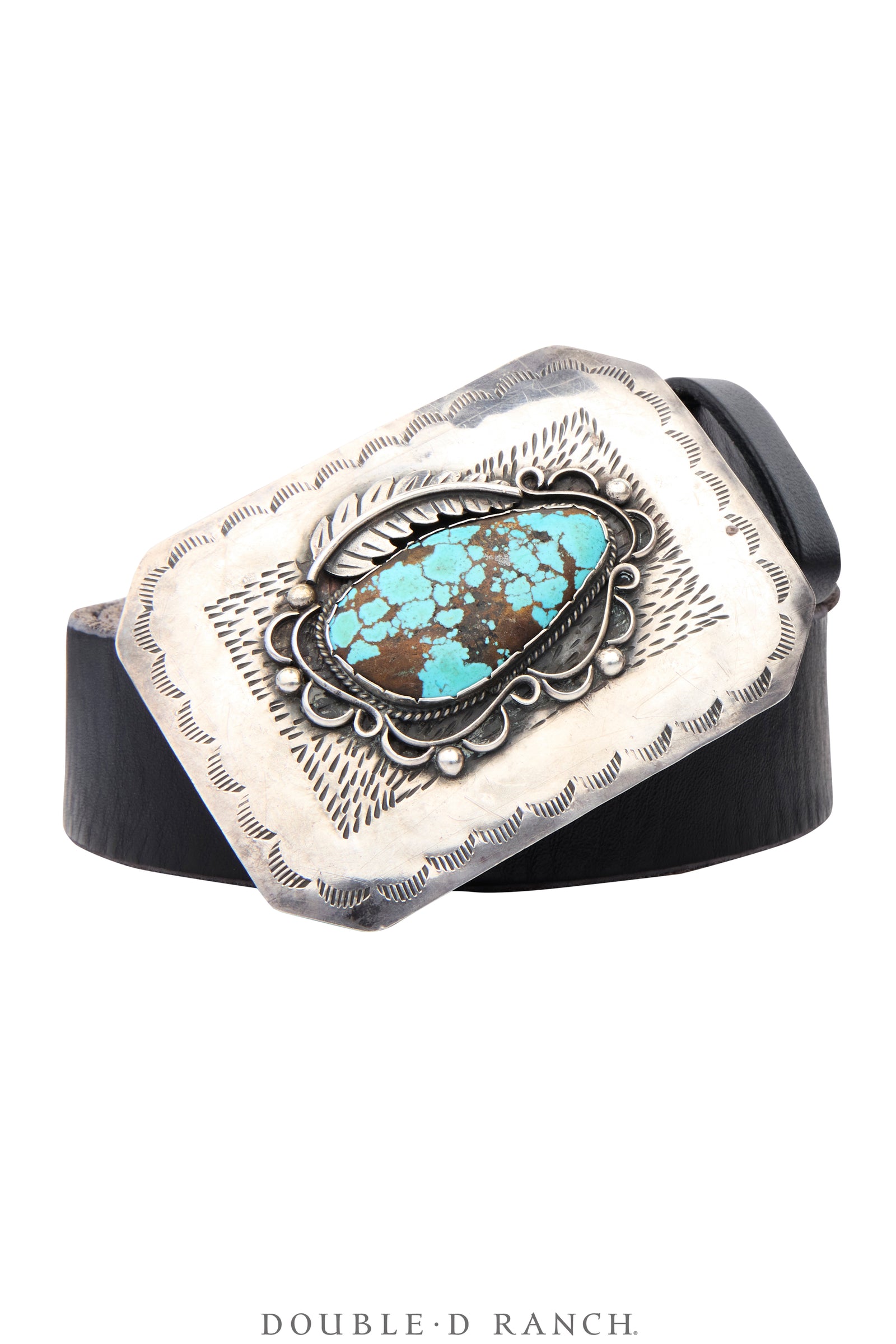 Belt, A Vintage, Buckle, Concho, Turquoise, Hallmark, Vintage, 1146