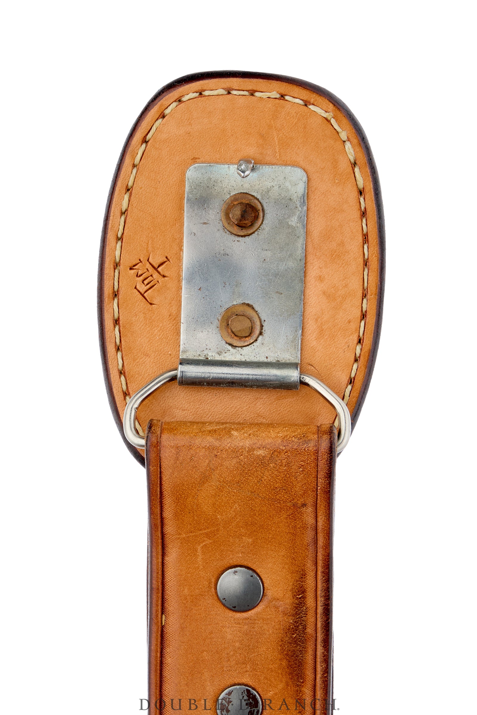 Belt, A Vintage, Buckle, Western, Leather, Hallmark, Vintage, 1164