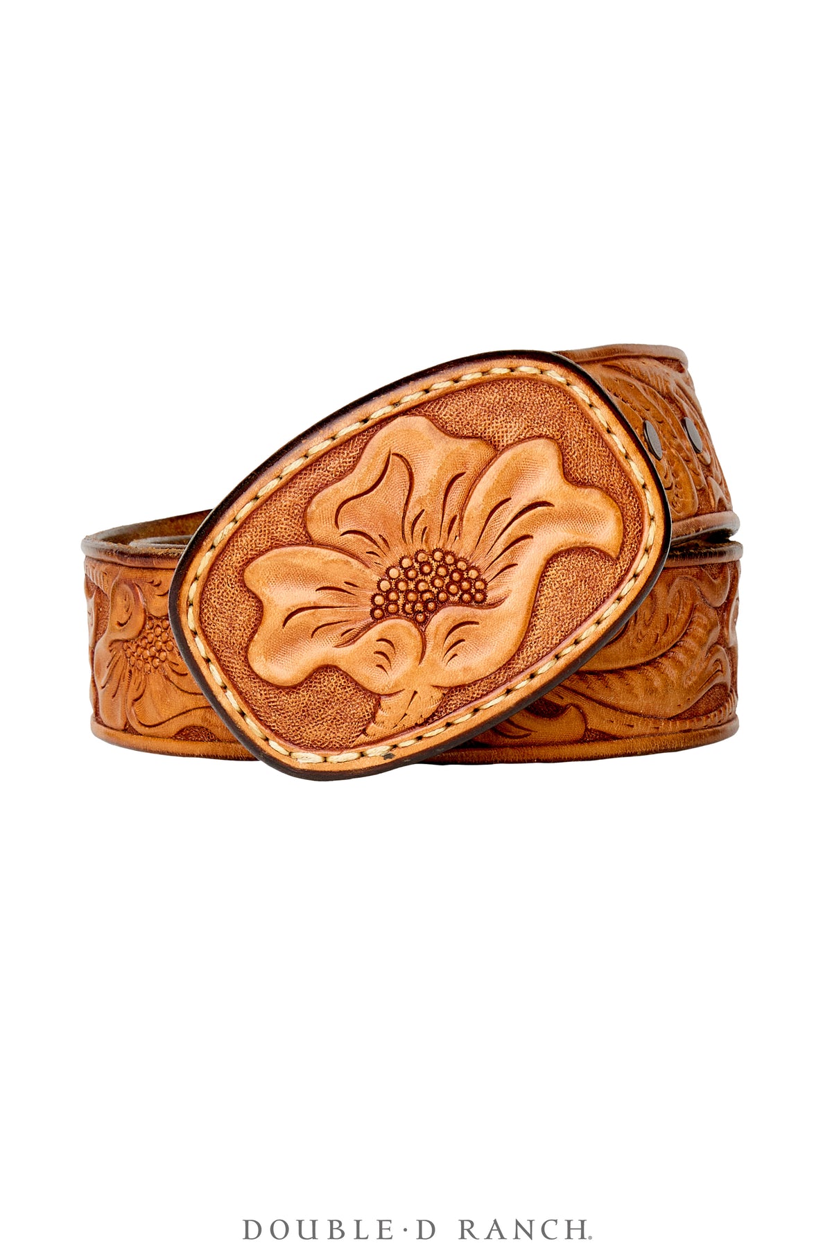 Belt, A Vintage, Buckle, Western, Leather, Hallmark, Vintage, 1164