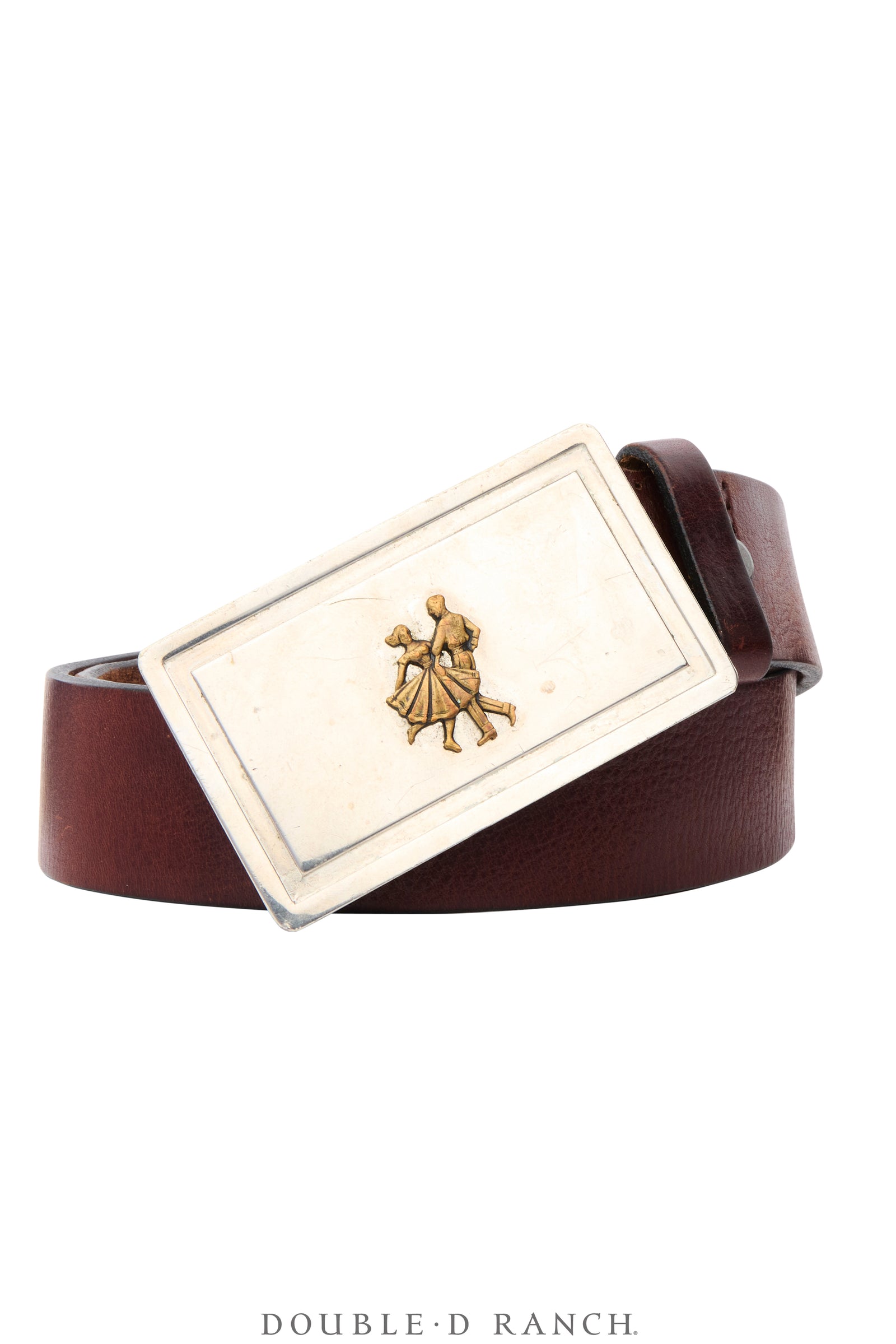Belt, A Vintage, Buckle Kitsch, Square Dancing, Hallmark, Vintage, 1174