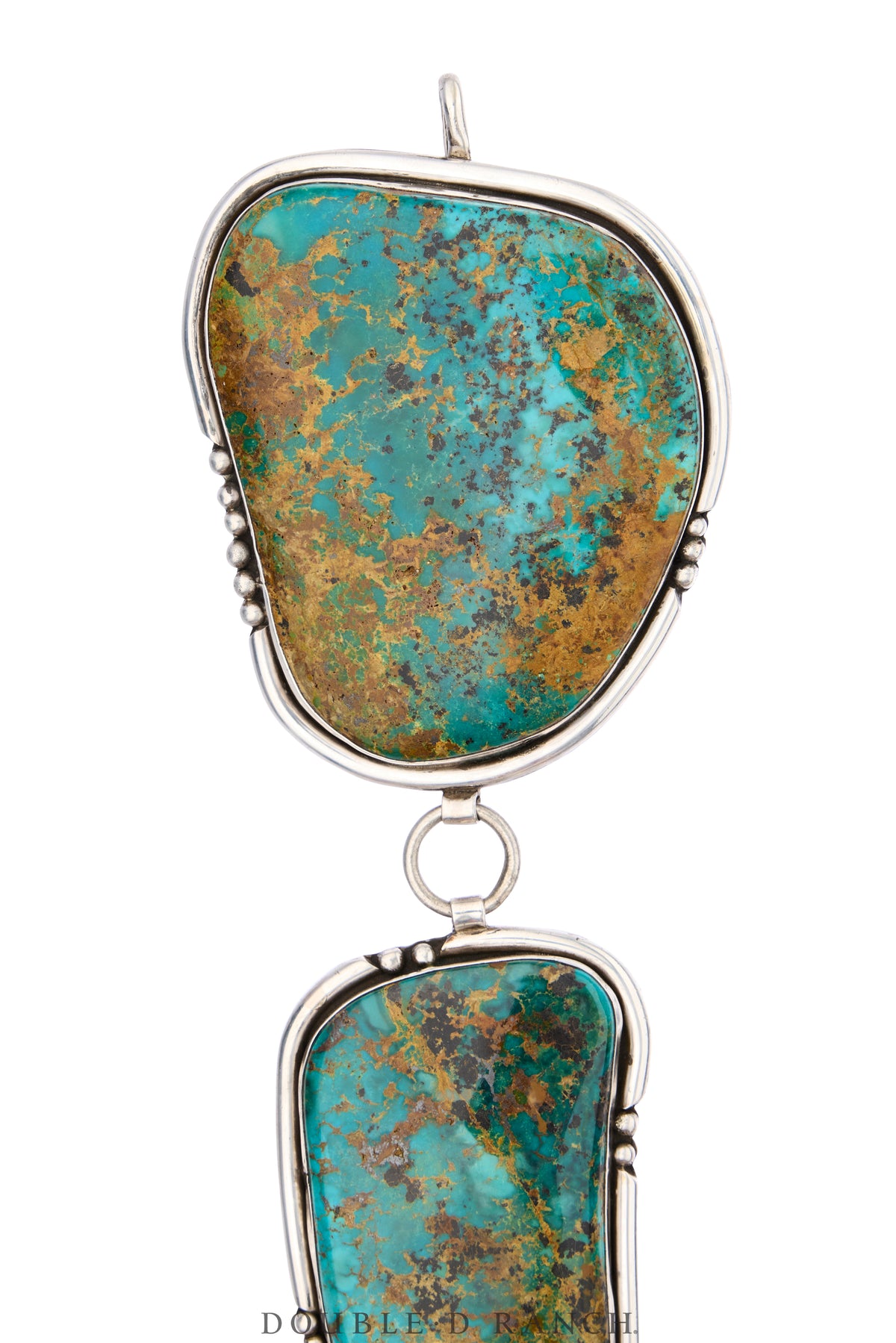 Belt, Concho, Turquoise, 3050 Carats of Old Blue Gem Mine, Hallmark Esther Wood, Masterwork, Vintage, 1211