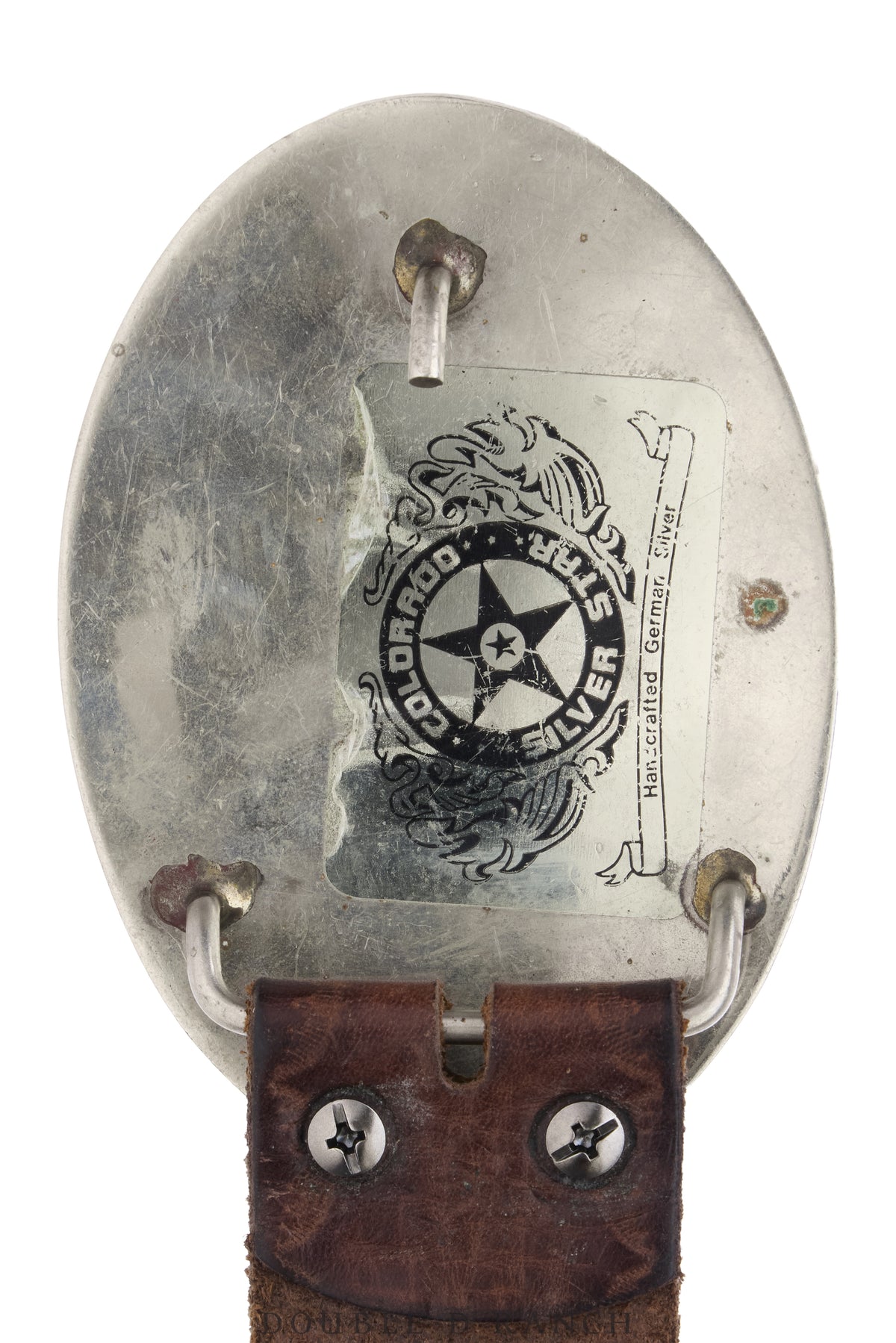 Belt, A Buckle, Western, Roughneck, Vintage, 1235