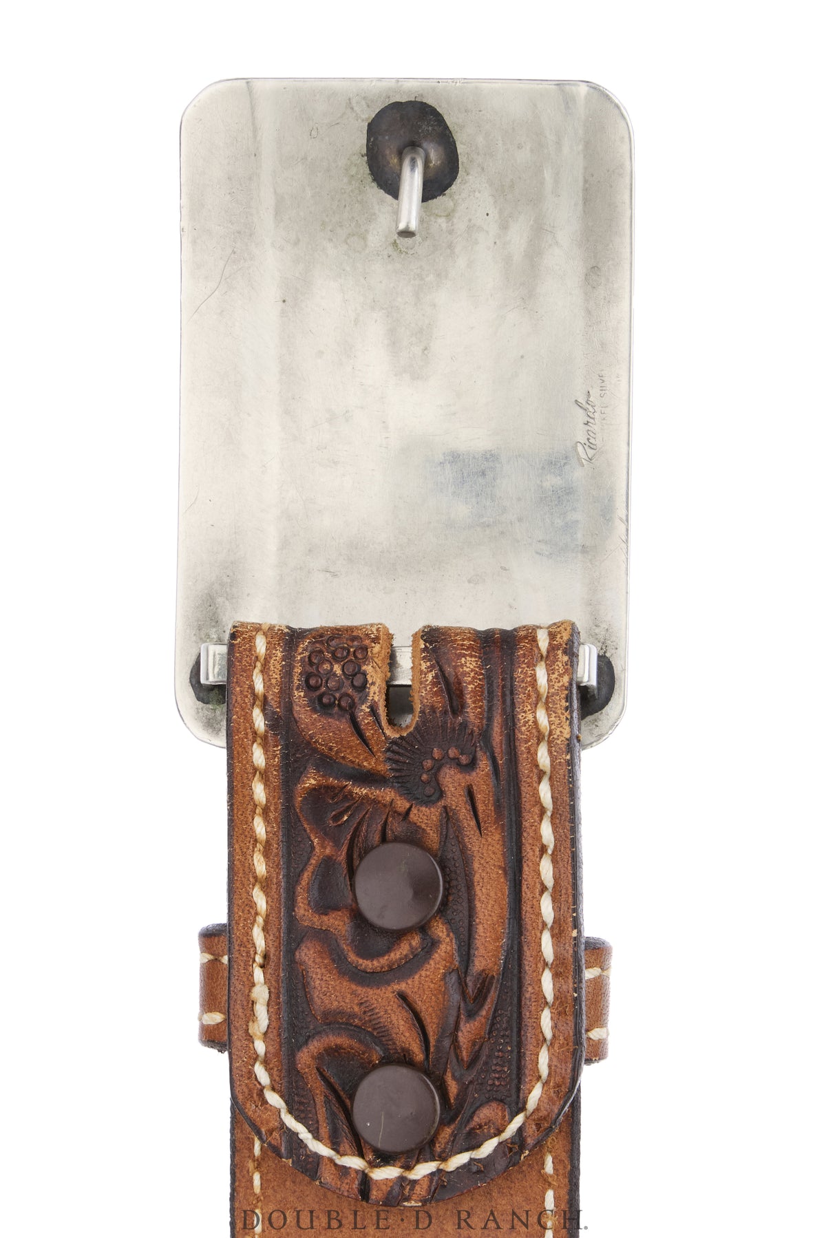 Belt, A Vintage, Buckle, Western, Horse & Horseshoes, Hallmark, Vintage, 1248