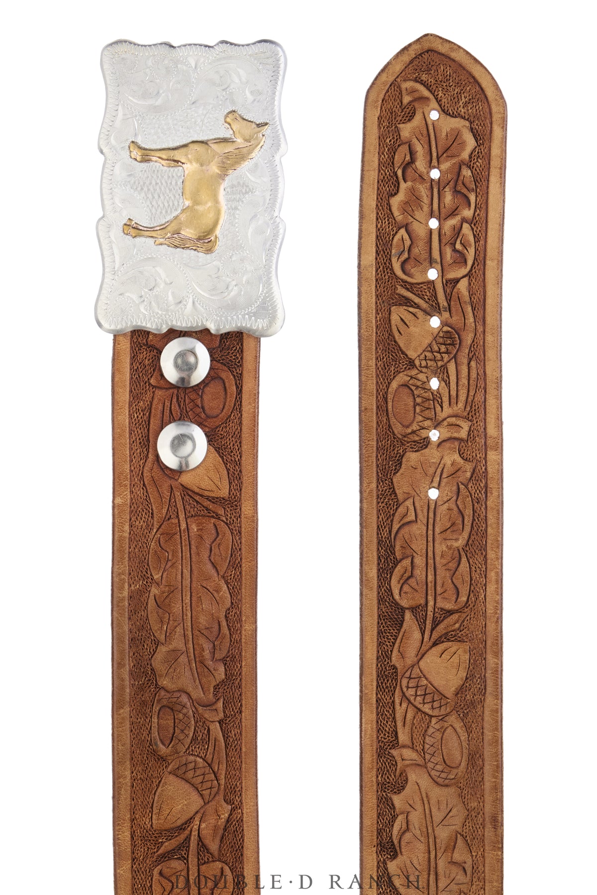 Belt, A Vintage, Buckle, Western, Horse, Hallmark, Vintage, 1249