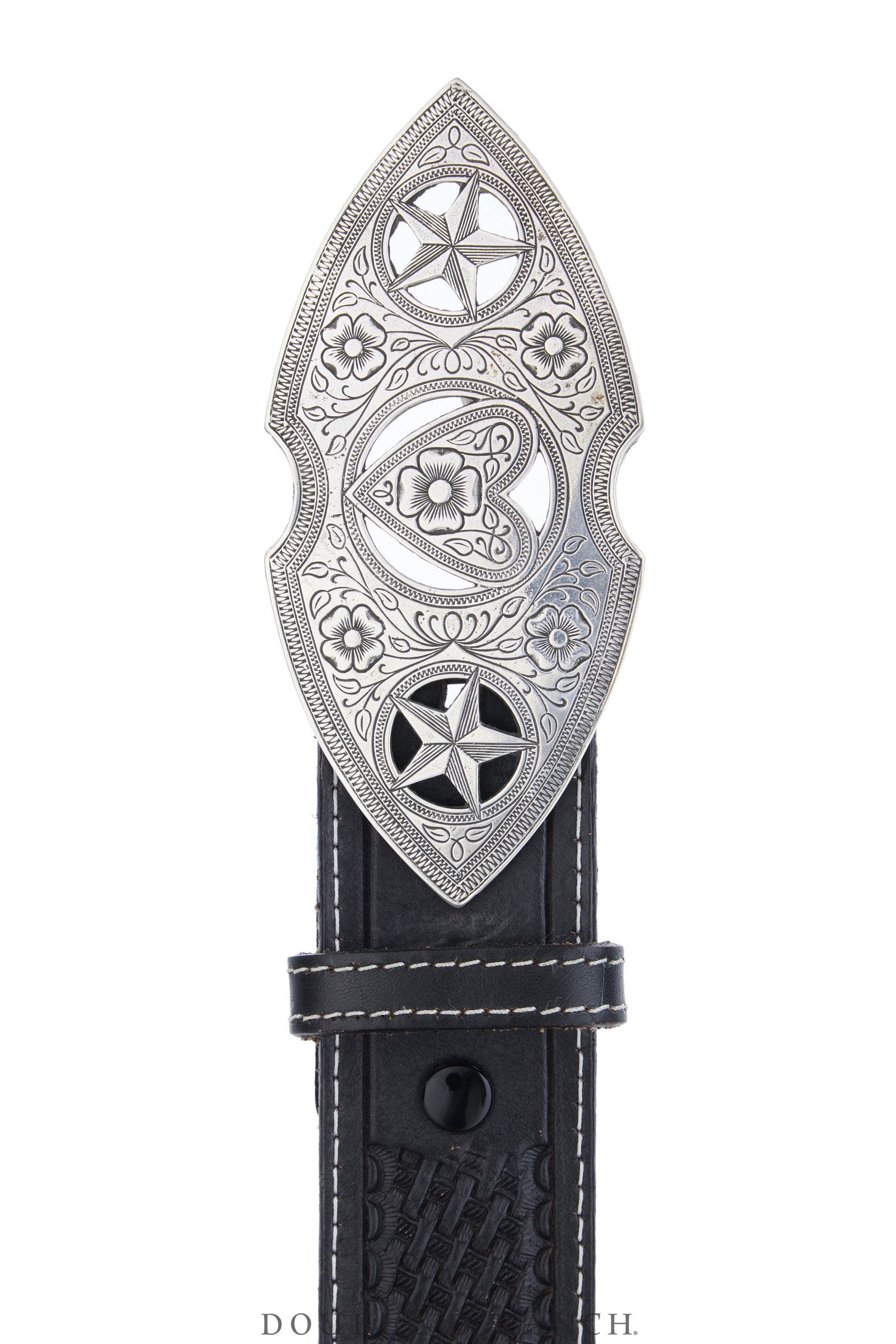 Belt, A Vintage, Buckle, Western, Unusual Scrollwork and Cutouts, Hallmark, Vintage, 1254