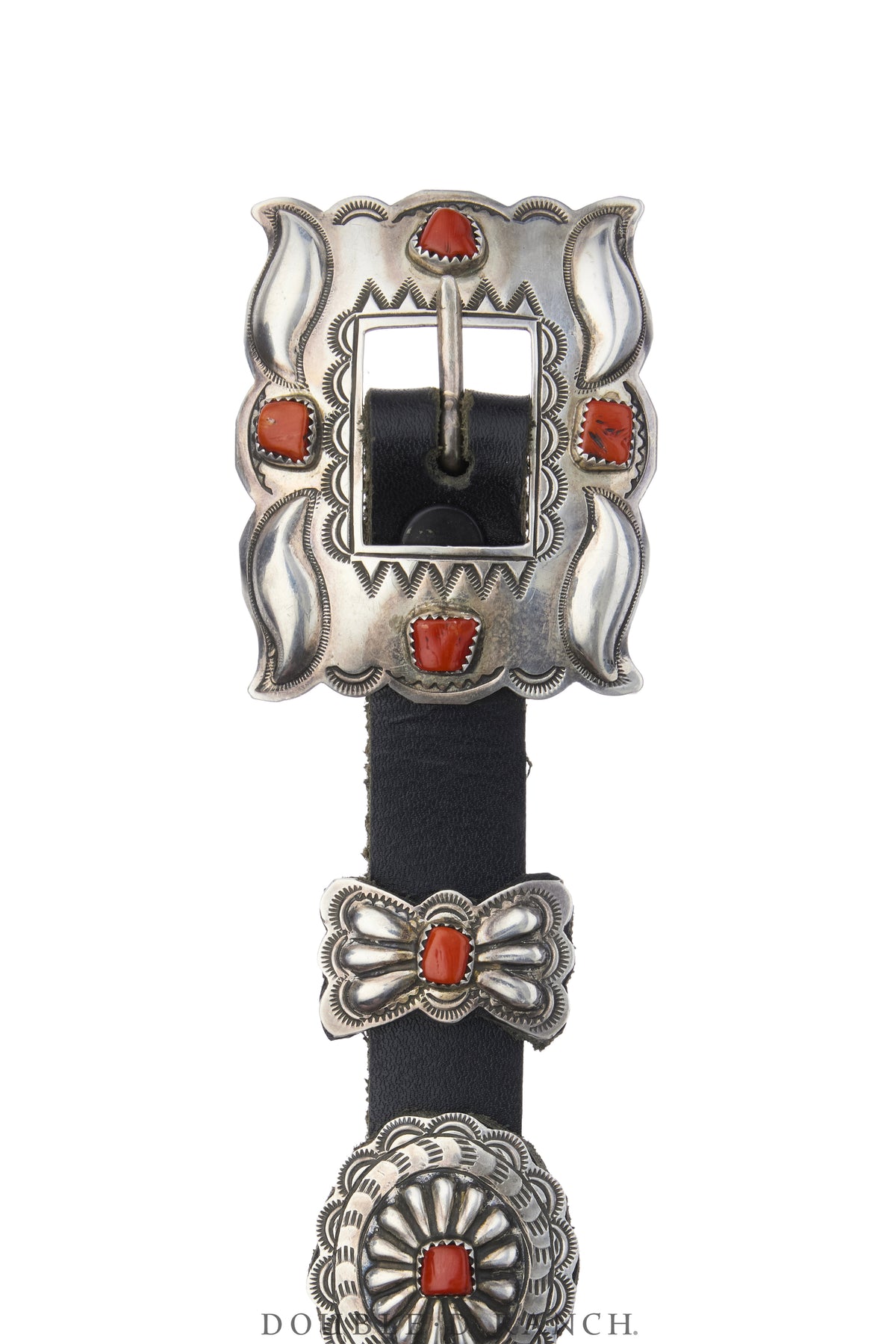 Belt, A Vintage, Concho, Coral, Hallmark, Vintage, 1285