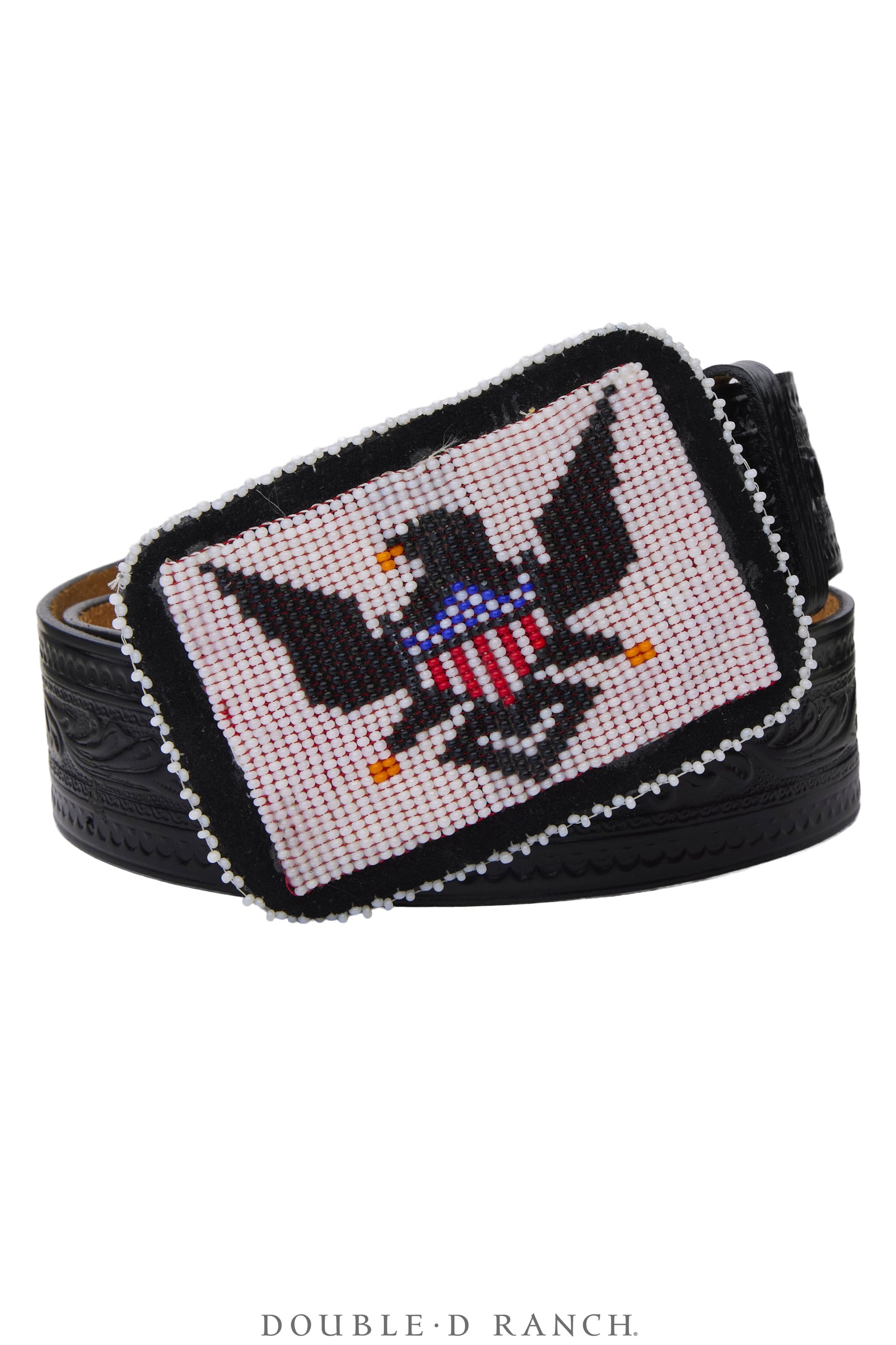 Belt, A Vintage, Beaded, Eagle, Vintage, 1296