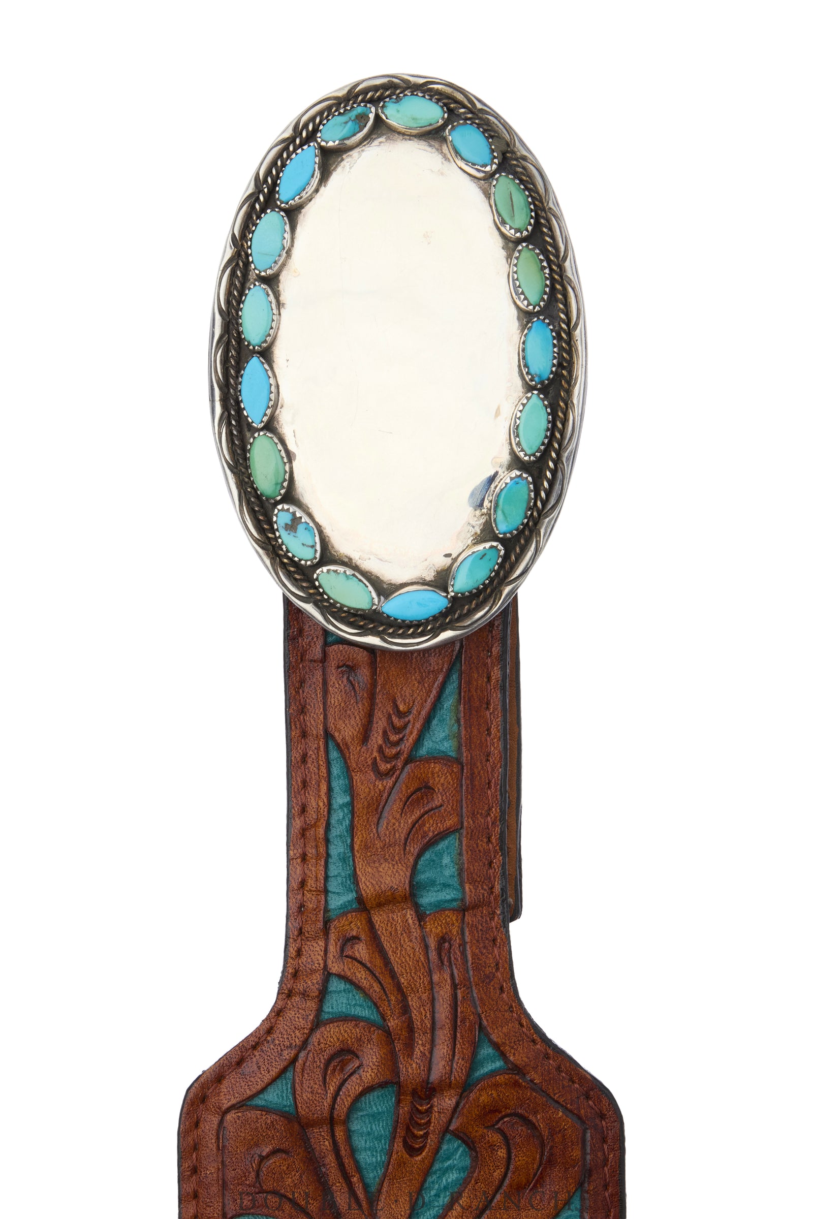 Belt, A Vintage, Concho, Turquoise, Vintage, 1309