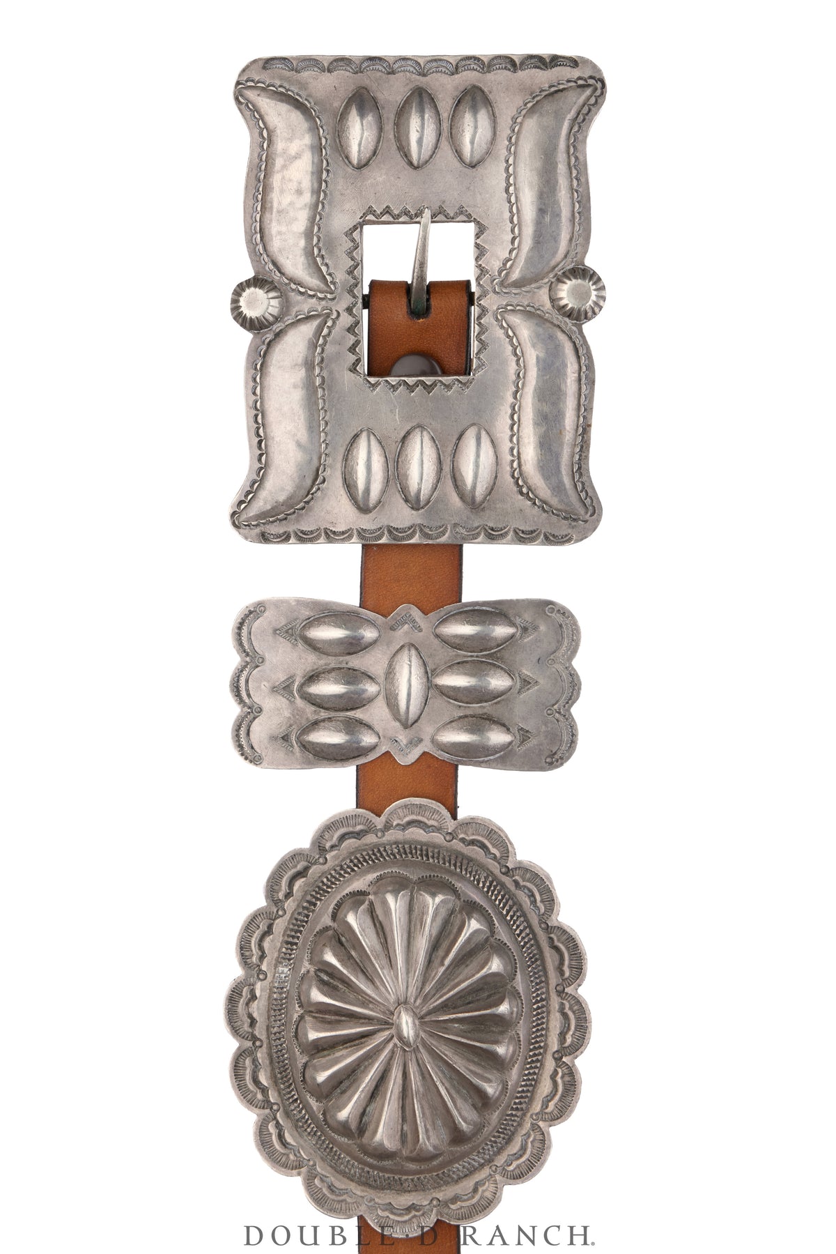 Belt, A Vintage, Concho, 2nd Phase Revival, Vintage ‘40s, 471