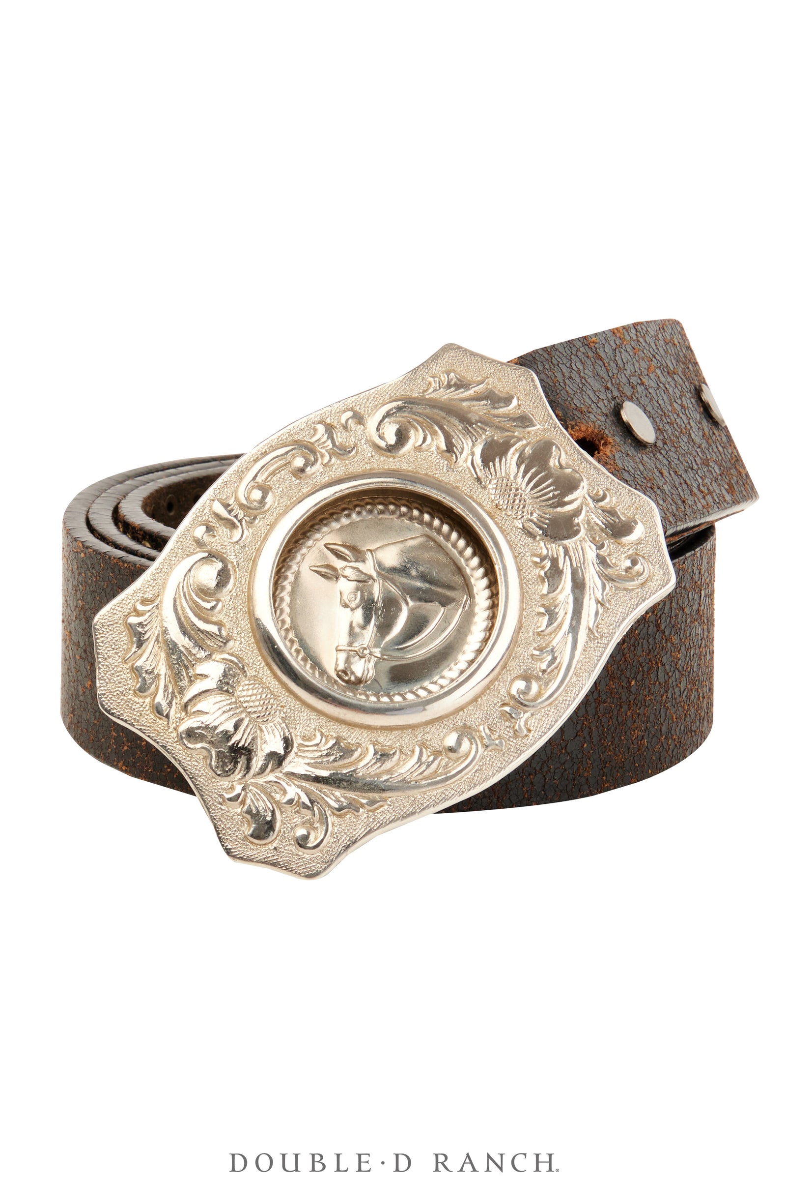 Belt, A Vintage, Buckle, Kitsch, Horse Medallion, Hallmark, Vintage, 852