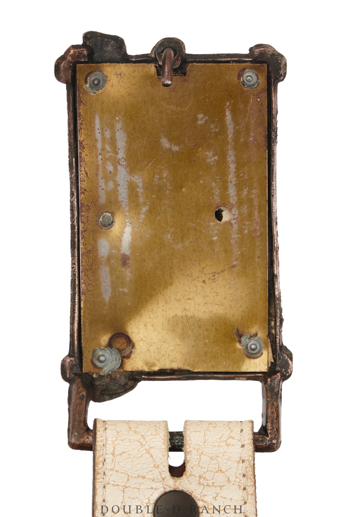 Belt, A Vintage, Buckle, Western Kitsch, Novelty Western Icons With Pearlized Accents, Vintage, 862