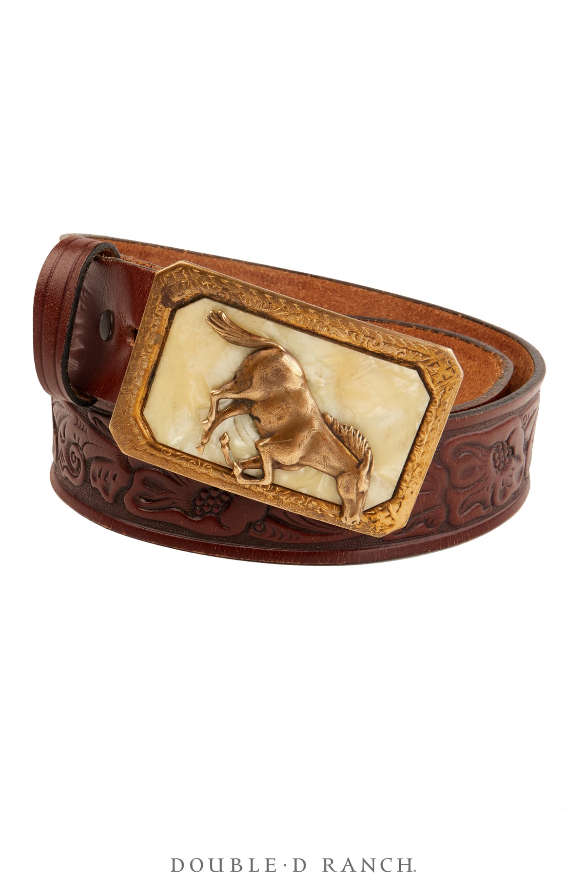 Belt, A Vintage, Buckle, Kitsch, Western, Mustang, Vintage, 884