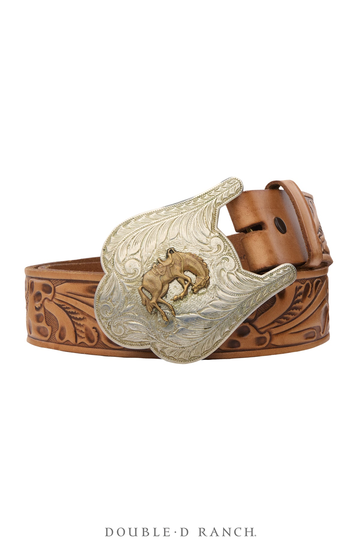 Belt, A Vintage, Buckle, Kitsch, Western, Ranger, Bucking Bronc, Vintage, 885